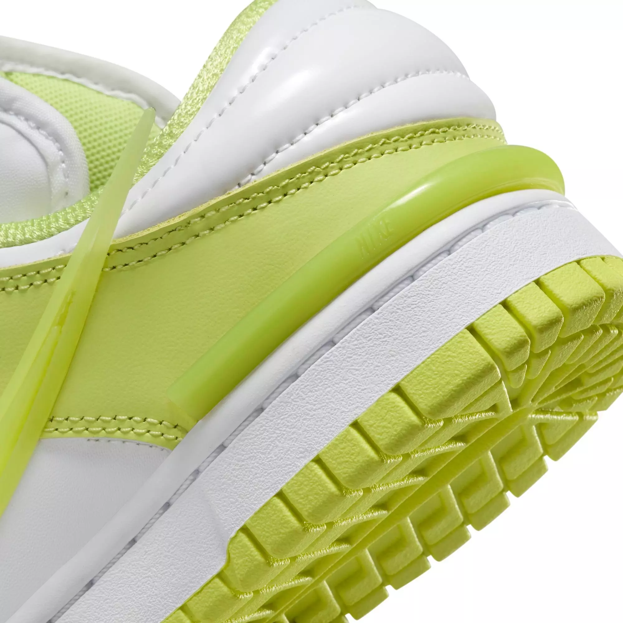 Nike Dunk Low "Lt Lemon Twist/White" Women's Shoe - YELLOW/WHITE