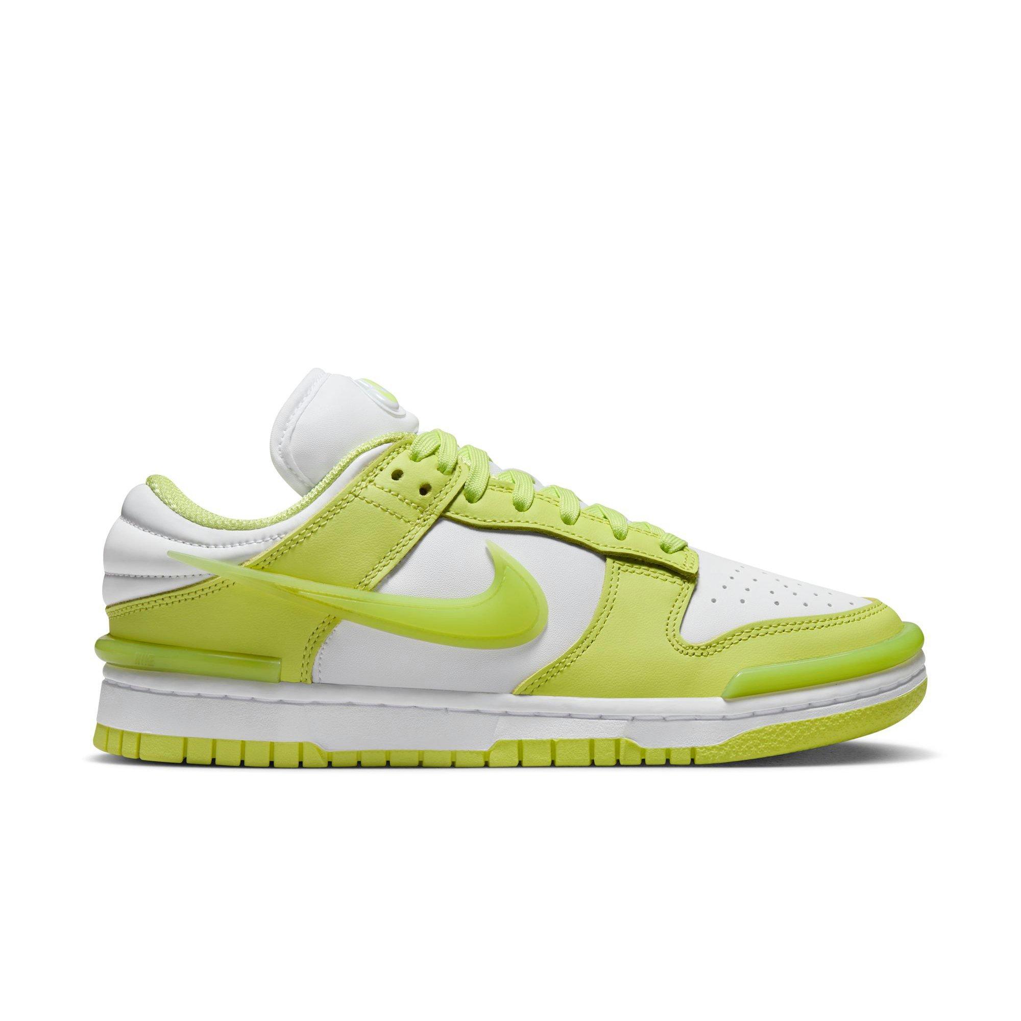 Nike Dunk Low "Lt Lemon Twist/White" Women's Shoe - YELLOW/WHITE Thumbnail View 1