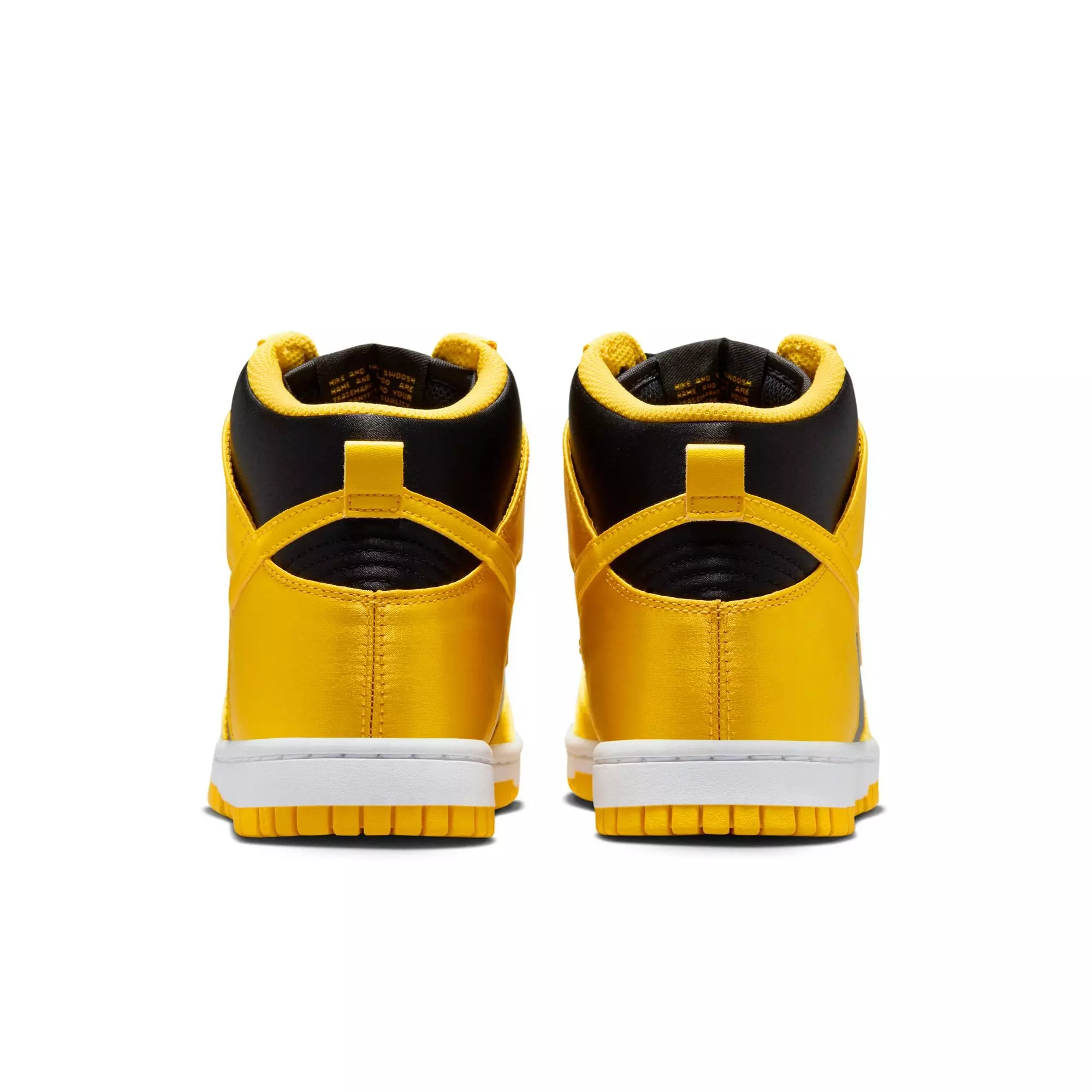 Nike Dunk High "Black/Varsity Maize/White" Women's Shoe - BLACK/YELLOW