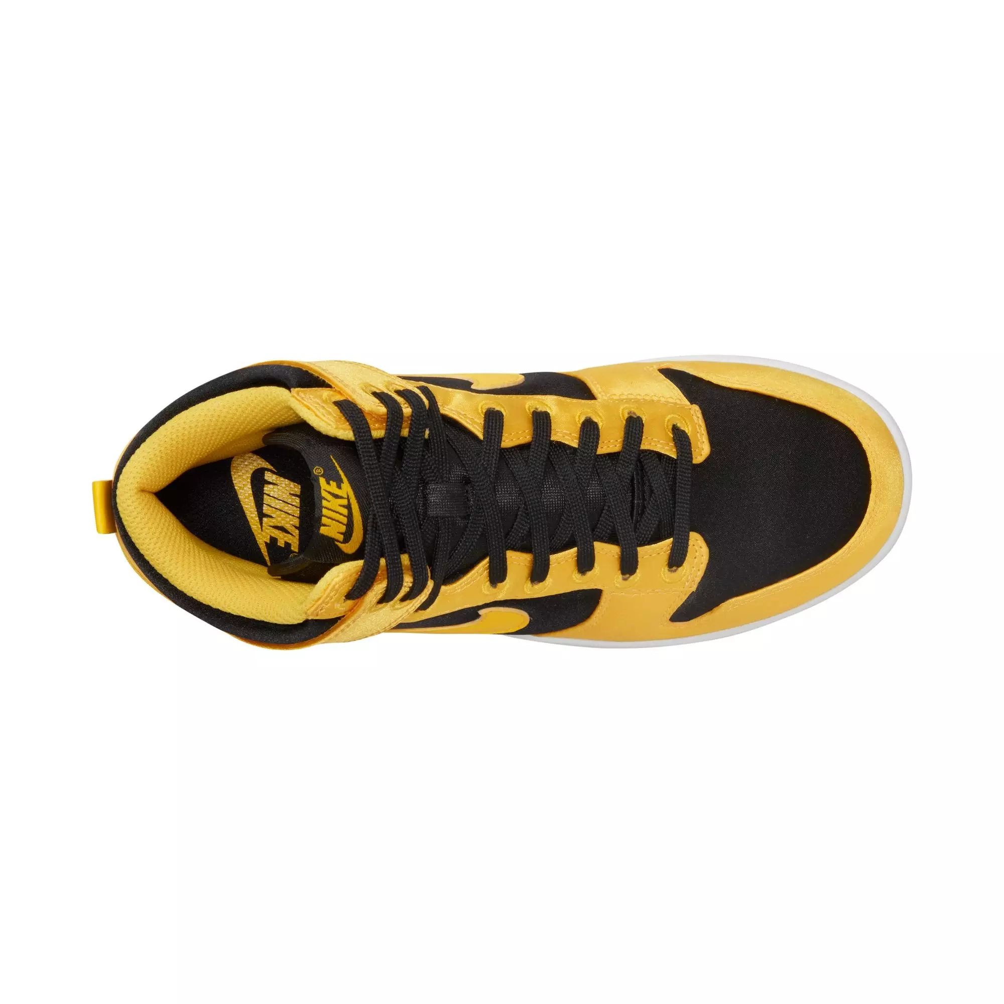 Nike Dunk High "Black/Varsity Maize/White" Women's Shoe - BLACK/YELLOW