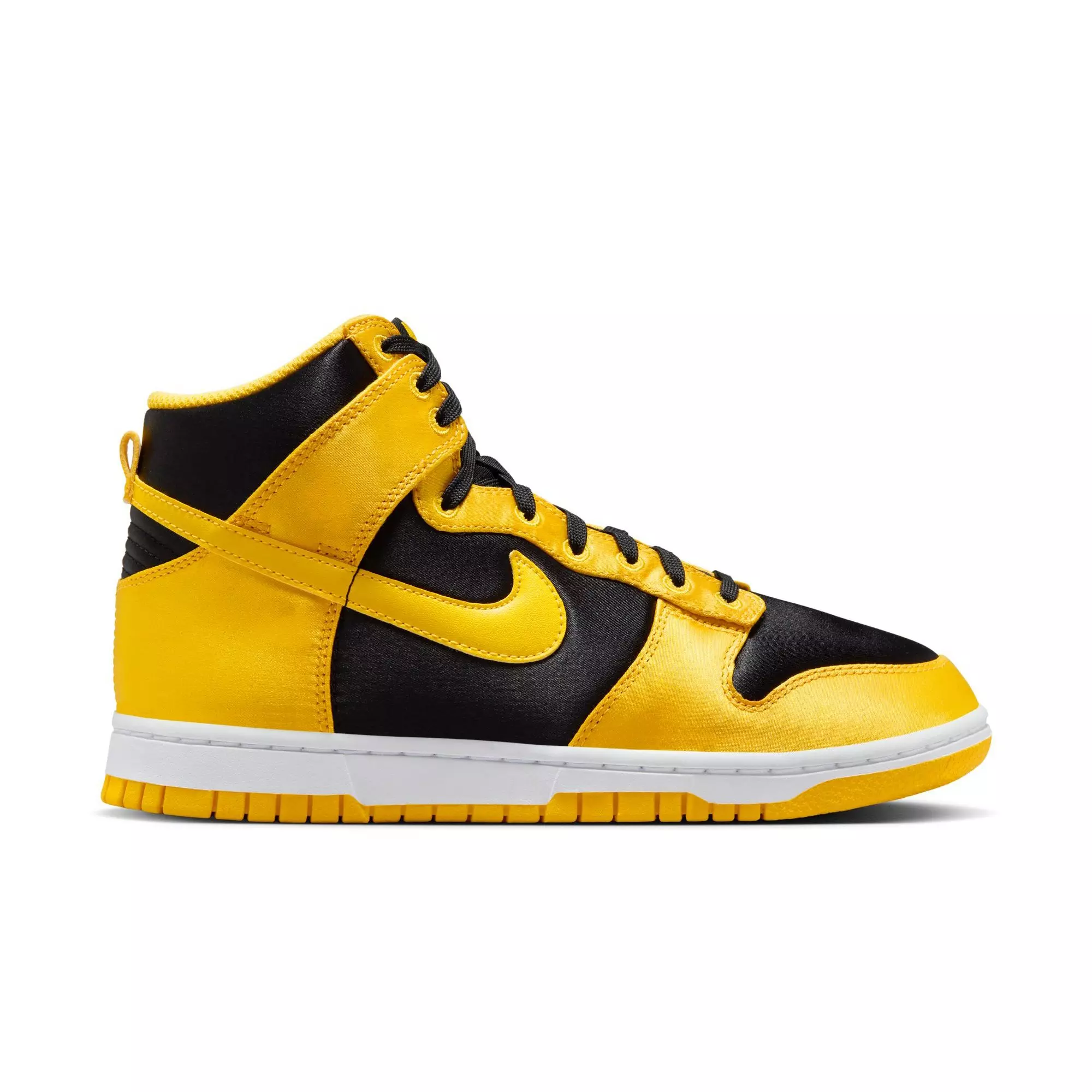 Nike Dunk High "Black/Varsity Maize/White" Women's Shoe - BLACK/YELLOW