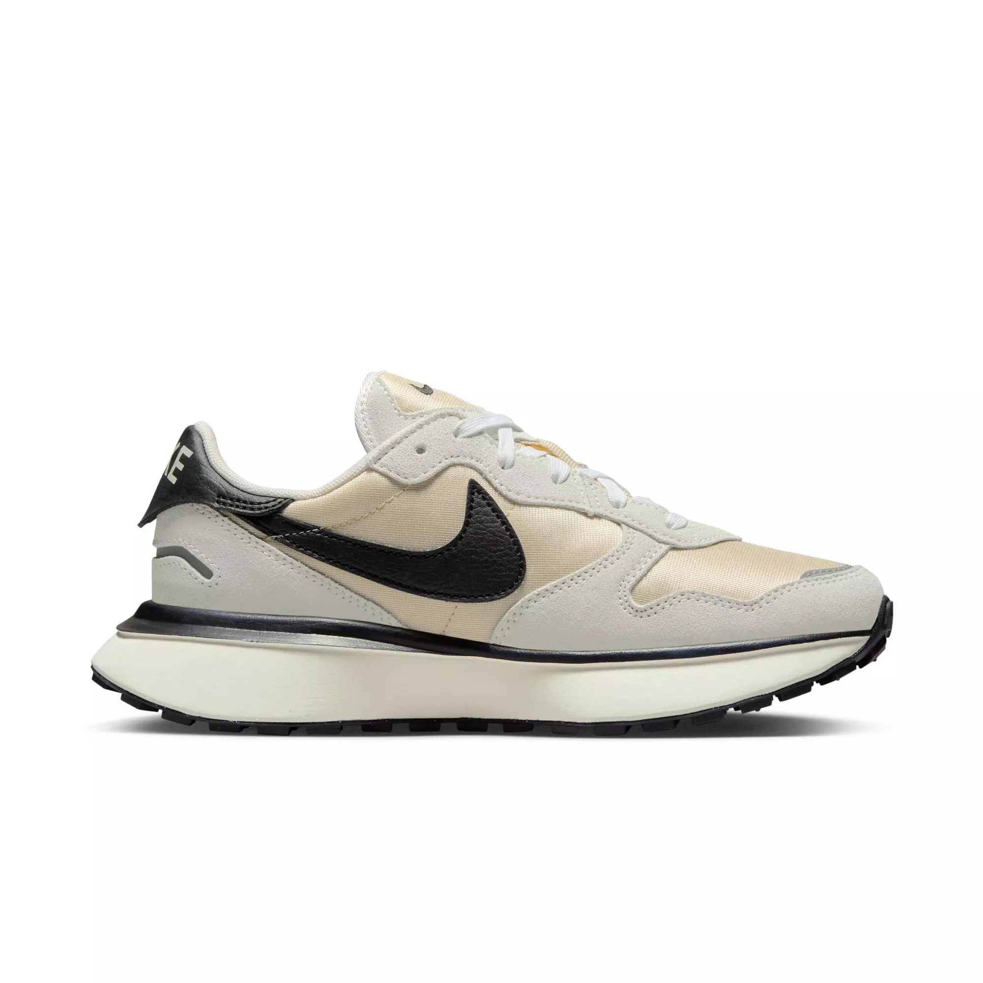 Nike Phoenix Waffle "Summit White/Black/Sanddrift" Women's Shoe - SUMMIT WHITE/BLACK/SANDDRIFT