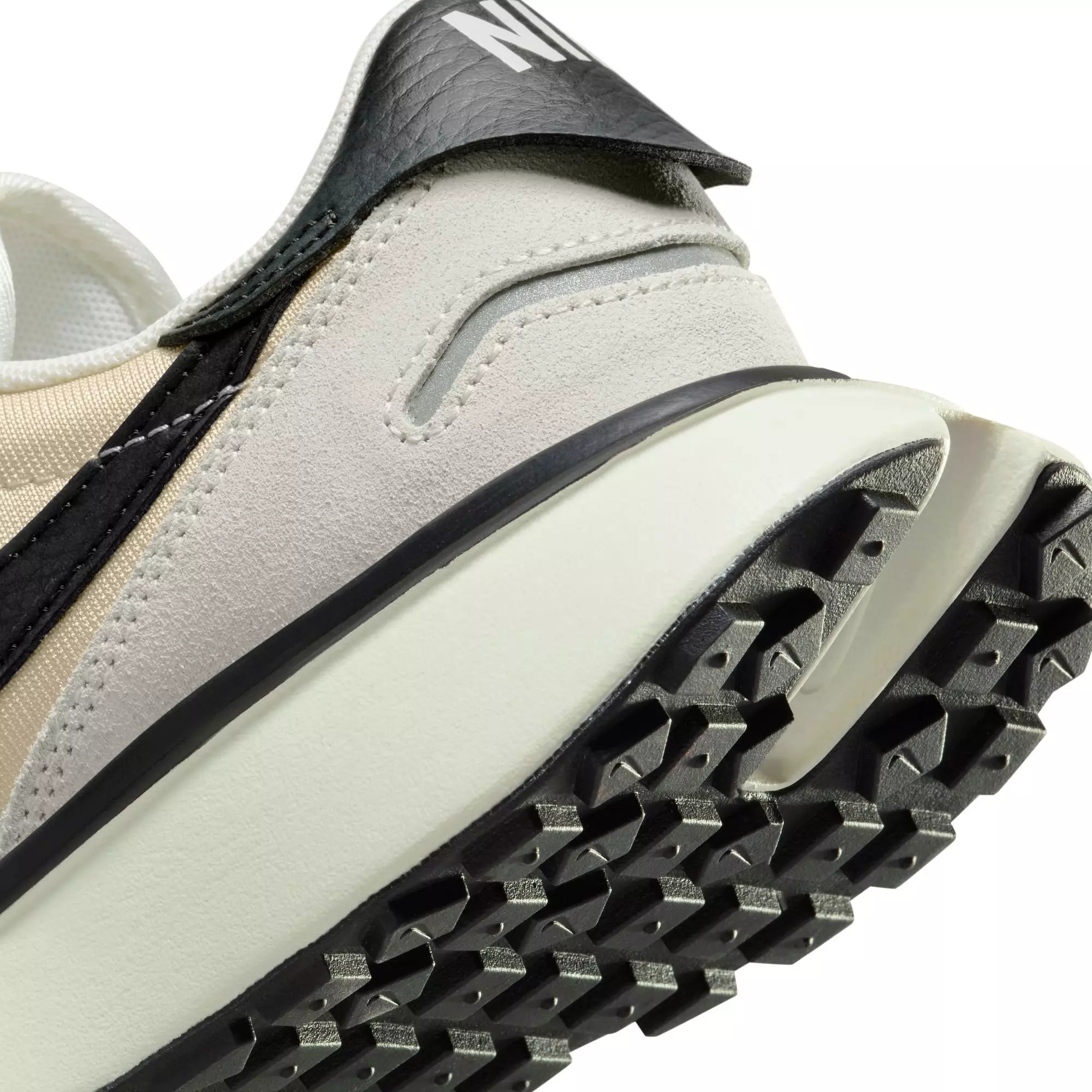 Nike Phoenix Waffle "Summit White/Black/Sanddrift" Women's Shoe - SUMMIT WHITE/BLACK/SANDDRIFT