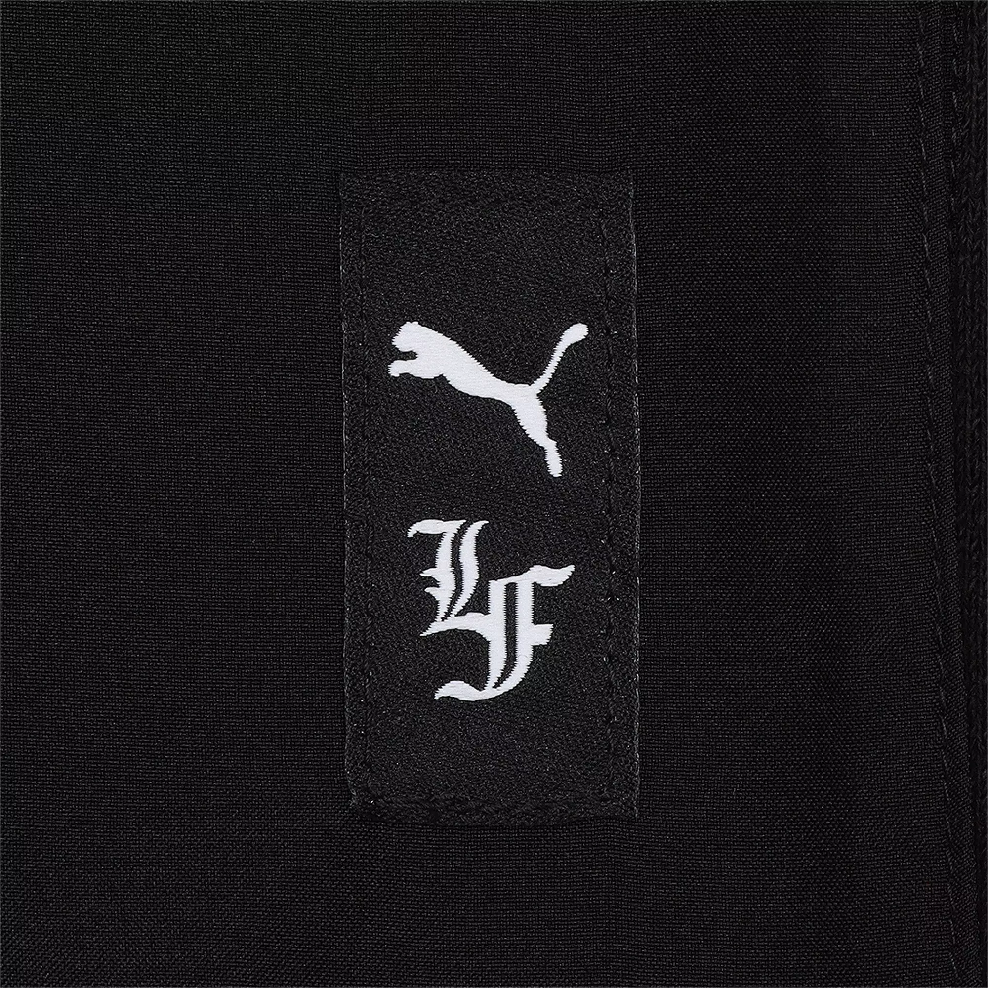 PUMA Men's Hoops x LaFrance Holiday Cargo Pullover Hoodie - BLACK