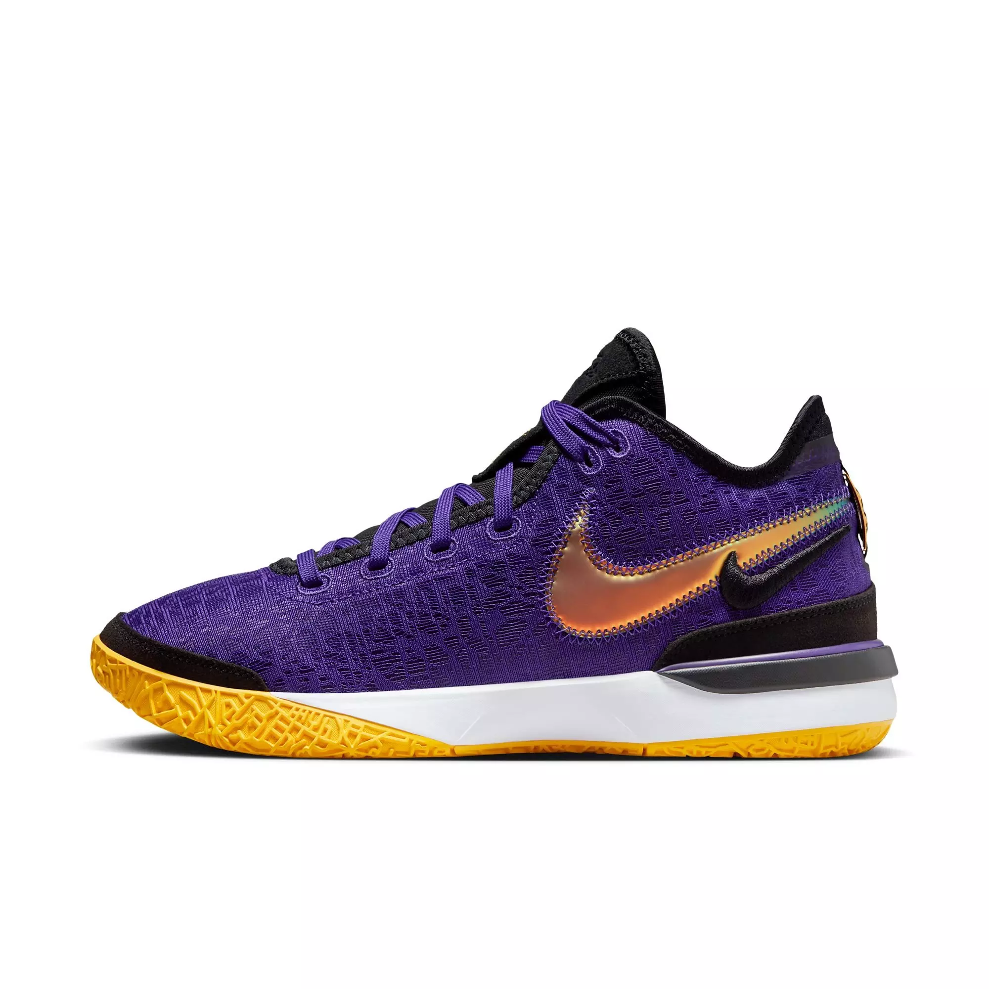 Nike LeBron NXXT Gen "Lakers" Men's Basketball Shoe - PURPLE/GOLD