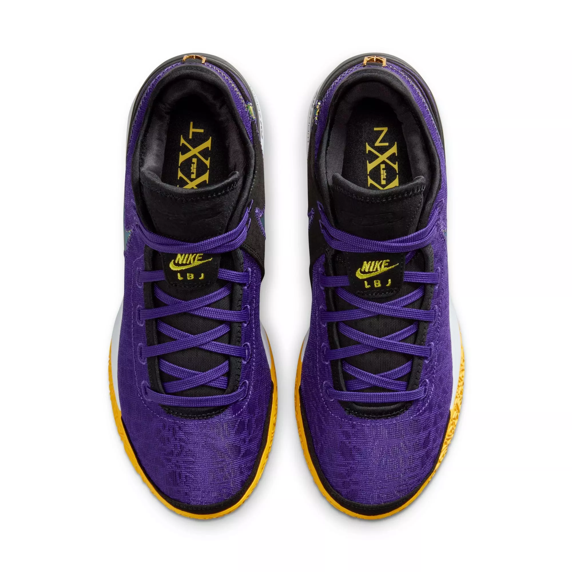 Nike LeBron NXXT Gen "Lakers" Men's Basketball Shoe - PURPLE/GOLD