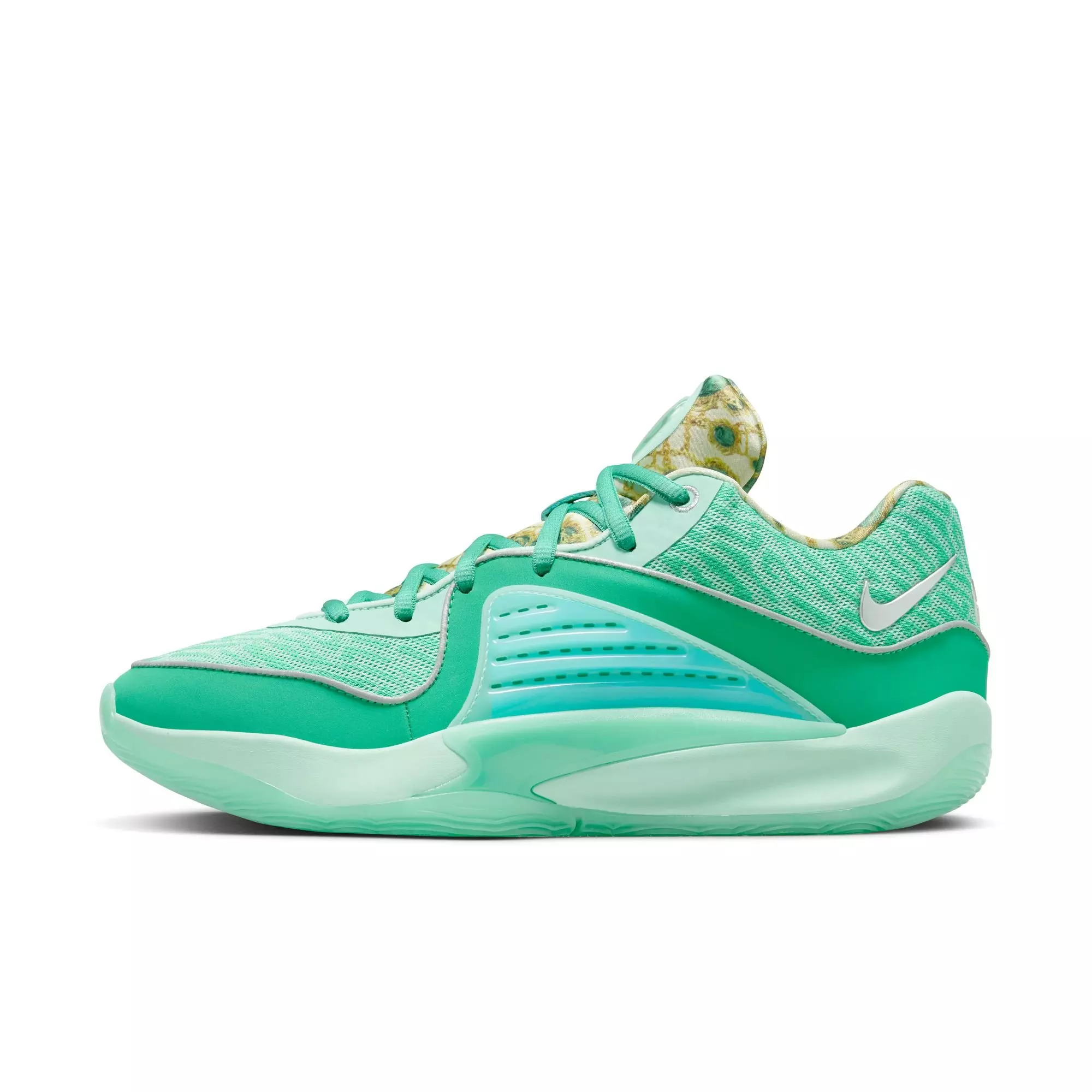 Nike KD16 "Mint Foam/Metallic Silver/Emerald Rose" Men's Basketball Shoe -  MINT FOAM/METALLIC SILVER/EMERALD RISE