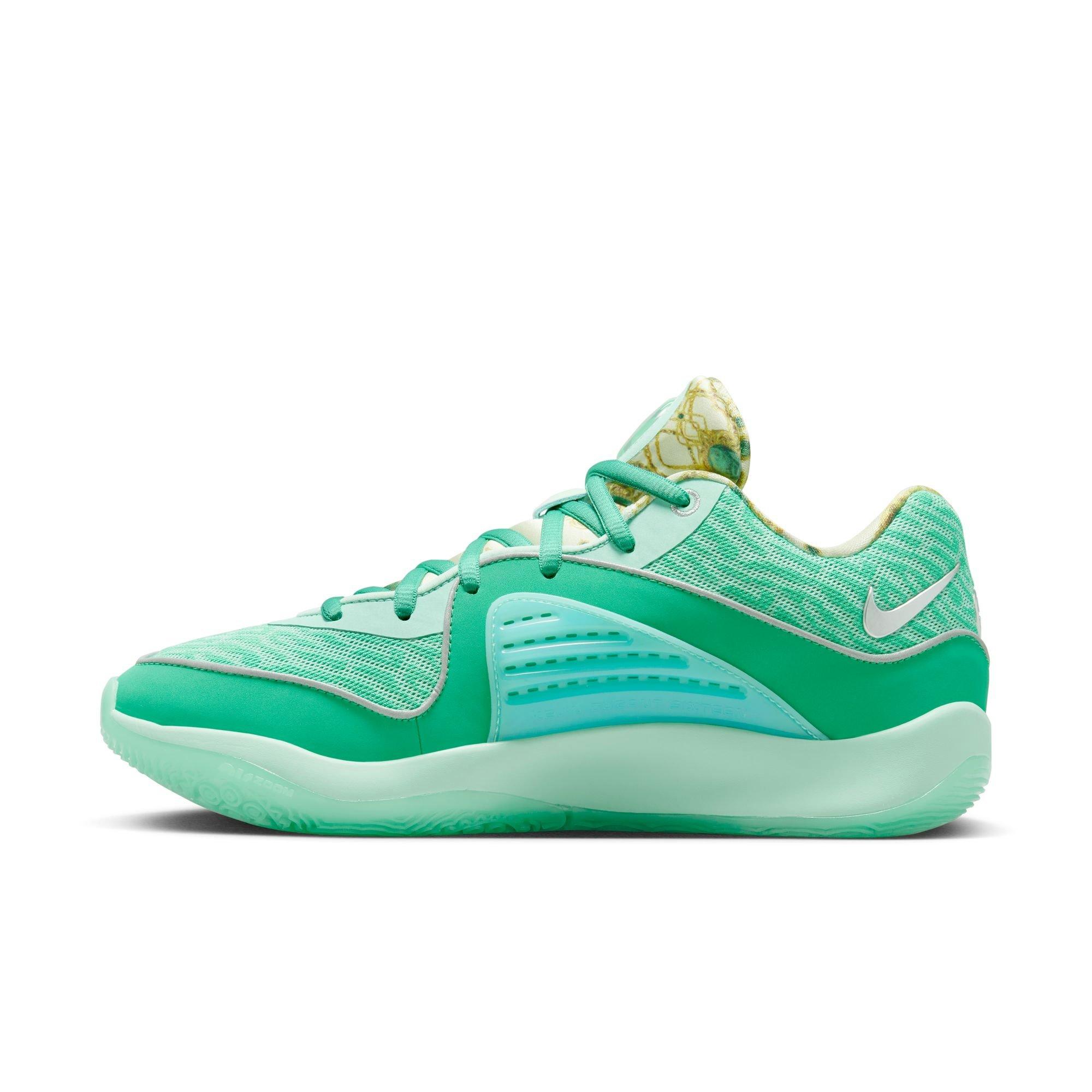 Nike KD16 "Mint Foam/Metallic Silver/Emerald Rose" Men's Basketball Shoe -  MINT FOAM/METALLIC SILVER/EMERALD RISE Thumbnail View 12
