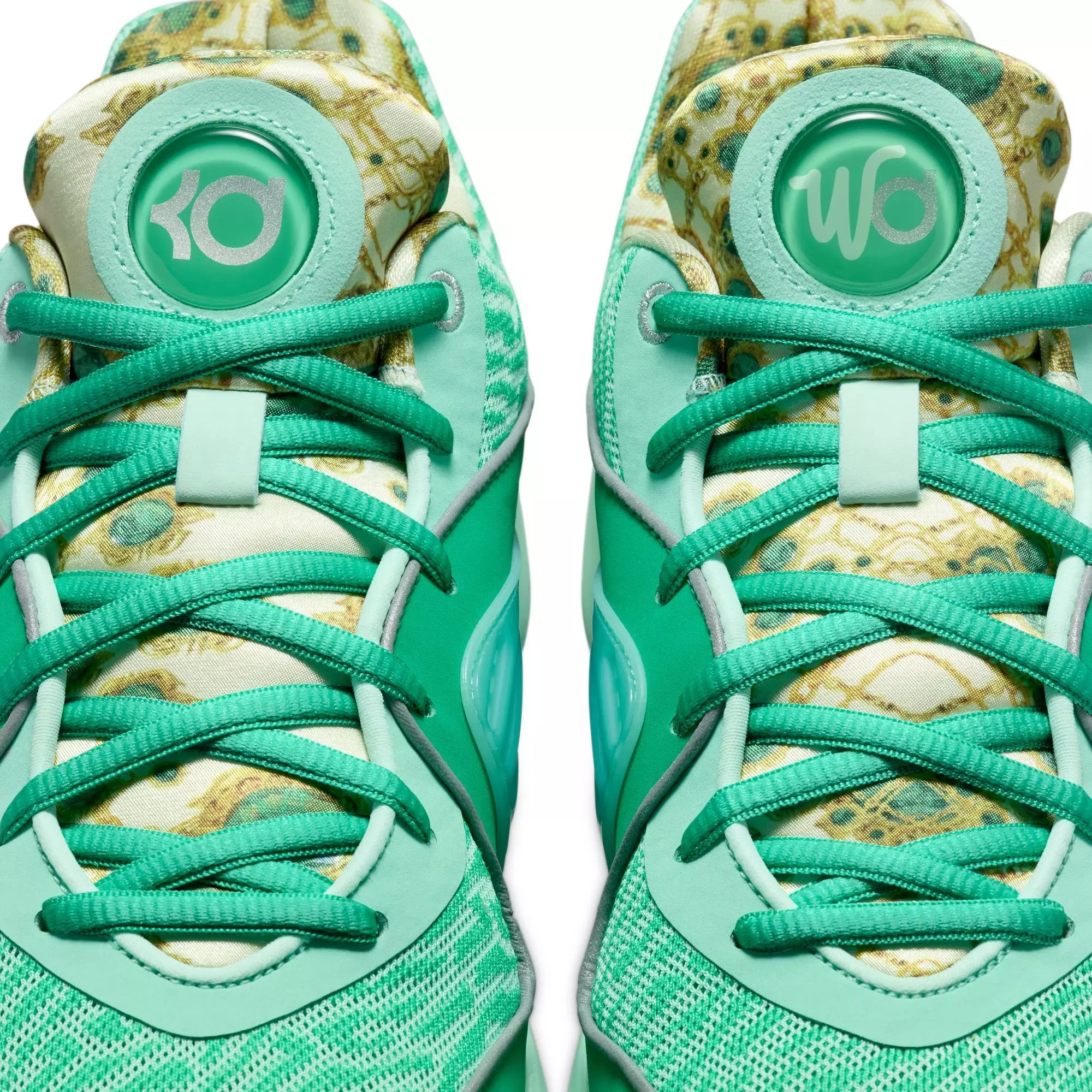 Nike KD16 "Mint Foam/Metallic Silver/Emerald Rose" Men's Basketball Shoe -  MINT FOAM/METALLIC SILVER/EMERALD RISE