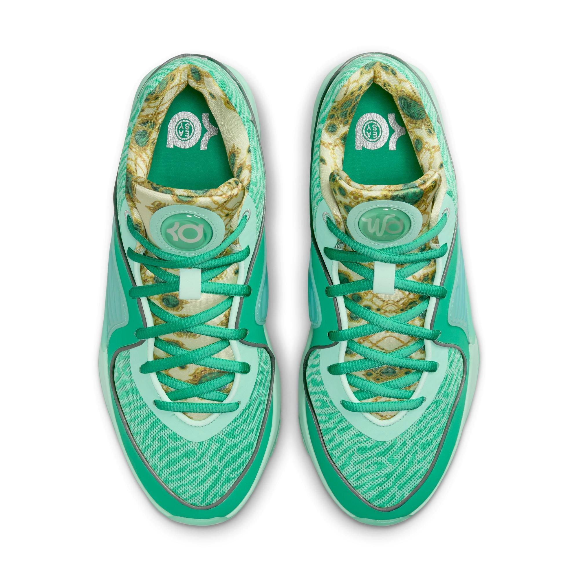 Nike KD16 "Mint Foam/Metallic Silver/Emerald Rose" Men's Basketball Shoe -  MINT FOAM/METALLIC SILVER/EMERALD RISE Thumbnail View 14