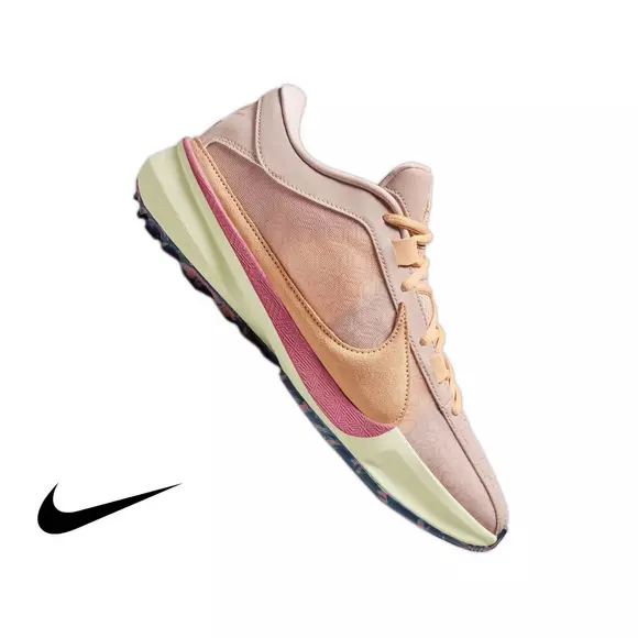 Nike Women's Classic Cortez Rose Pink Gold Leather Trainers Shoes | UK 5