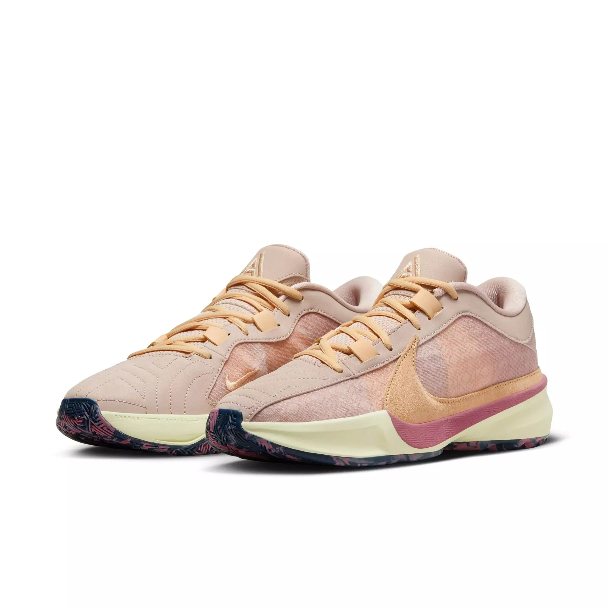 Nike Freak 5 "Fossil Stone/Celestial Gold/Alabaster" Men's Basketball Shoe - FOSSIL STONE/CELESTIAL GOLD/ALABASTER
