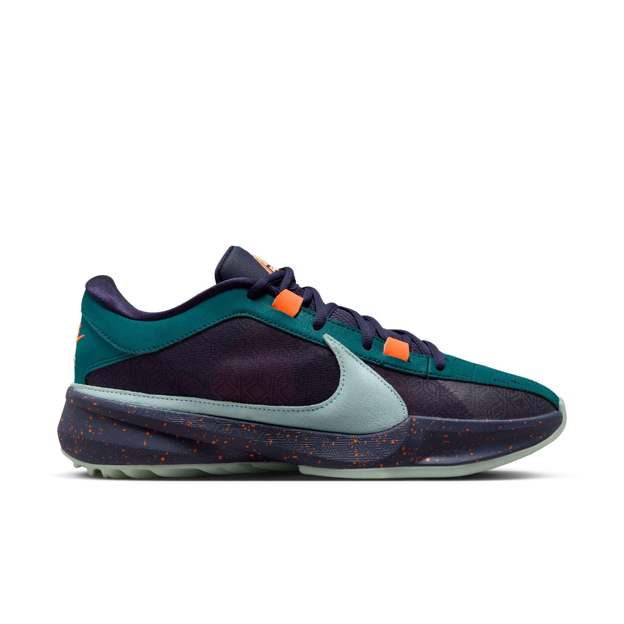 Nike Freak 5 "Geode Teal/Jade Ice/Purple Ink" Men's Basketball Shoe - GEODE TEAL/JADE ICE/PURPLE INK Thumbnail View 1
