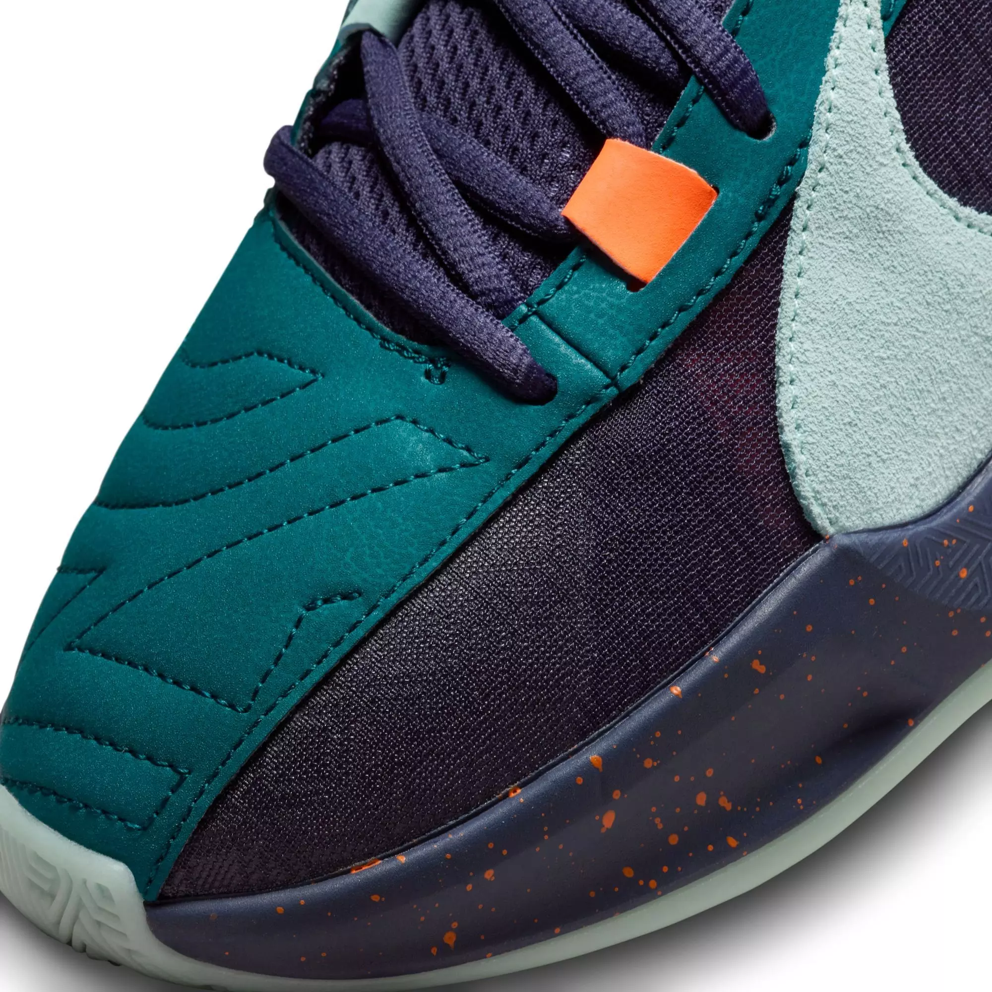 Nike Freak 5 "Geode Teal/Jade Ice/Purple Ink" Men's Basketball Shoe - GEODE TEAL/JADE ICE/PURPLE INK