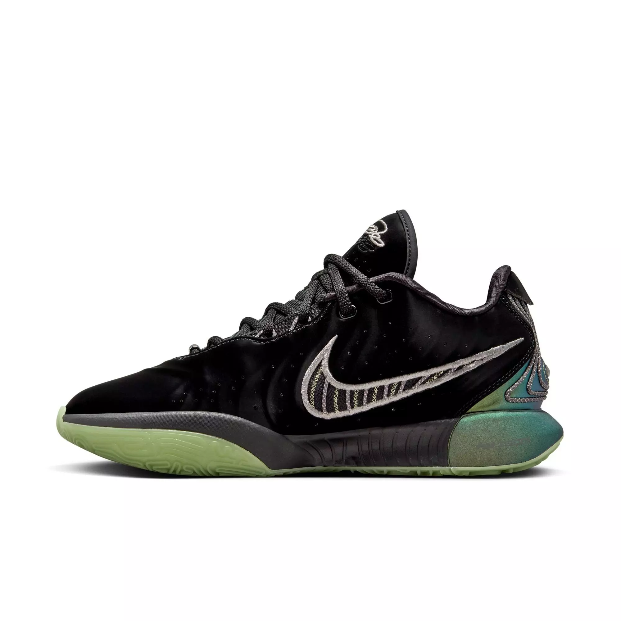 Nike LeBron XXI "Tahitian" Men's Basketball Shoe - BLACK/METALLIC PEWTER/IRON GREY