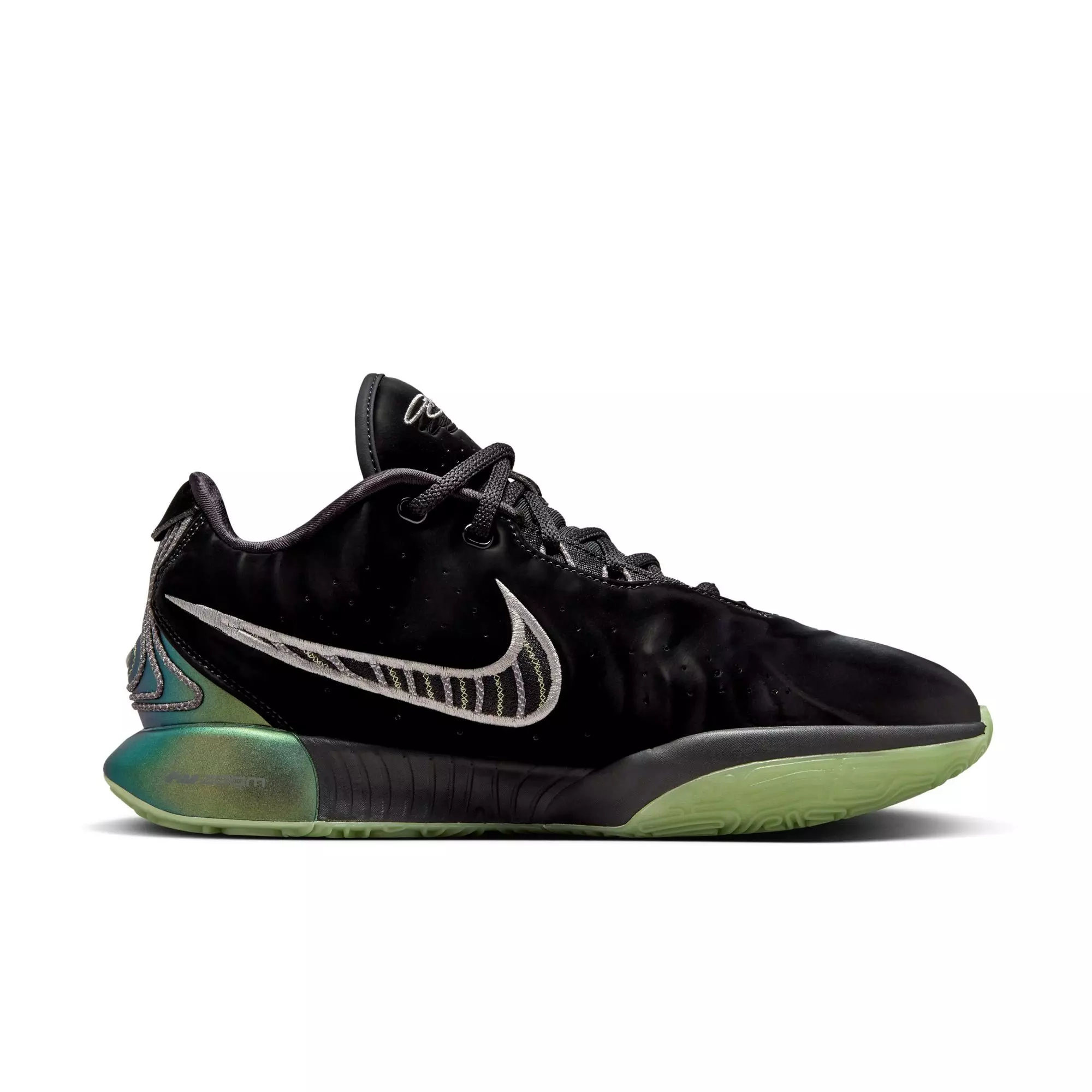 Nike LeBron XXI "Tahitian" Men's Basketball Shoe - BLACK/METALLIC PEWTER/IRON GREY