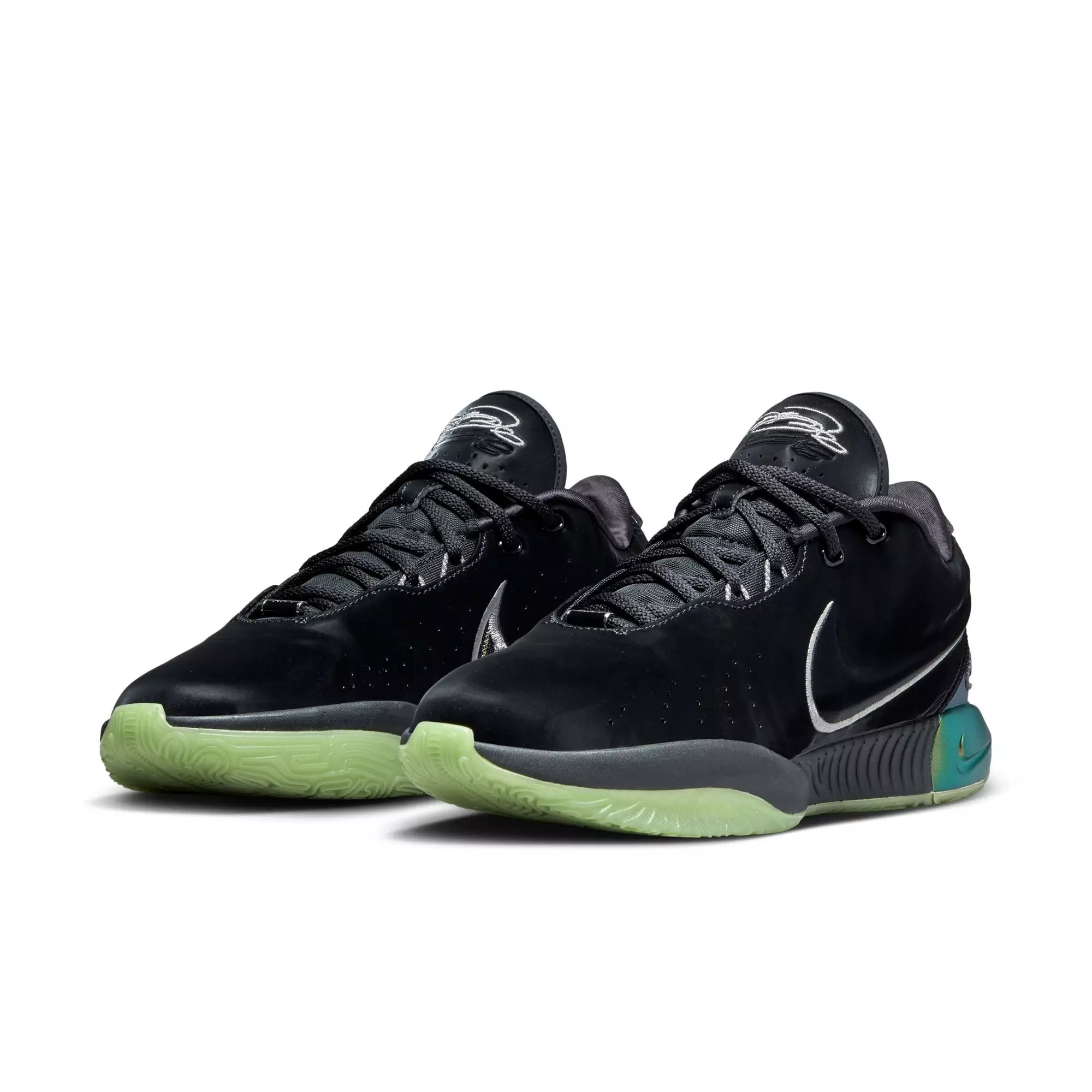 Nike LeBron XXI "Tahitian" Men's Basketball Shoe - BLACK/METALLIC PEWTER/IRON GREY