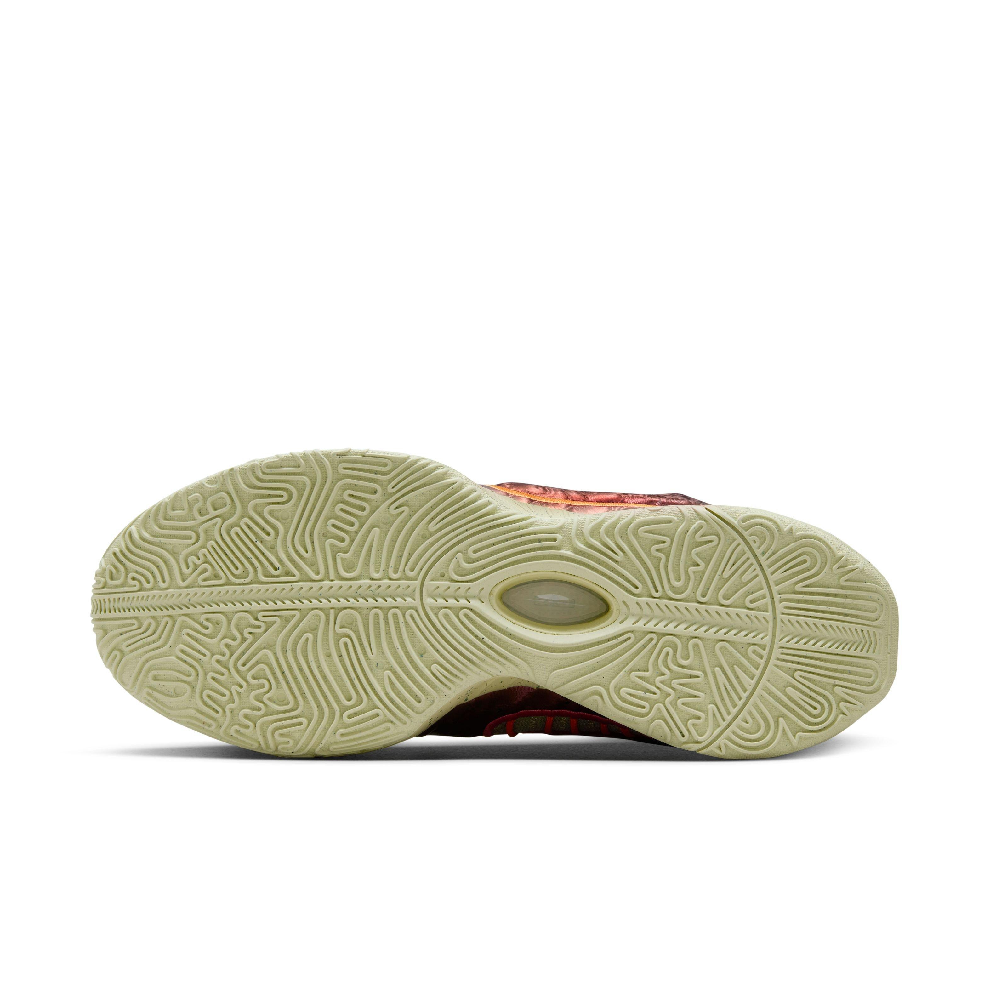 Nike LeBron XXI "Queen Conch" Men's Basketball Shoe - EMBER GLOW/ELEMENTAL GOLD Thumbnail View 12