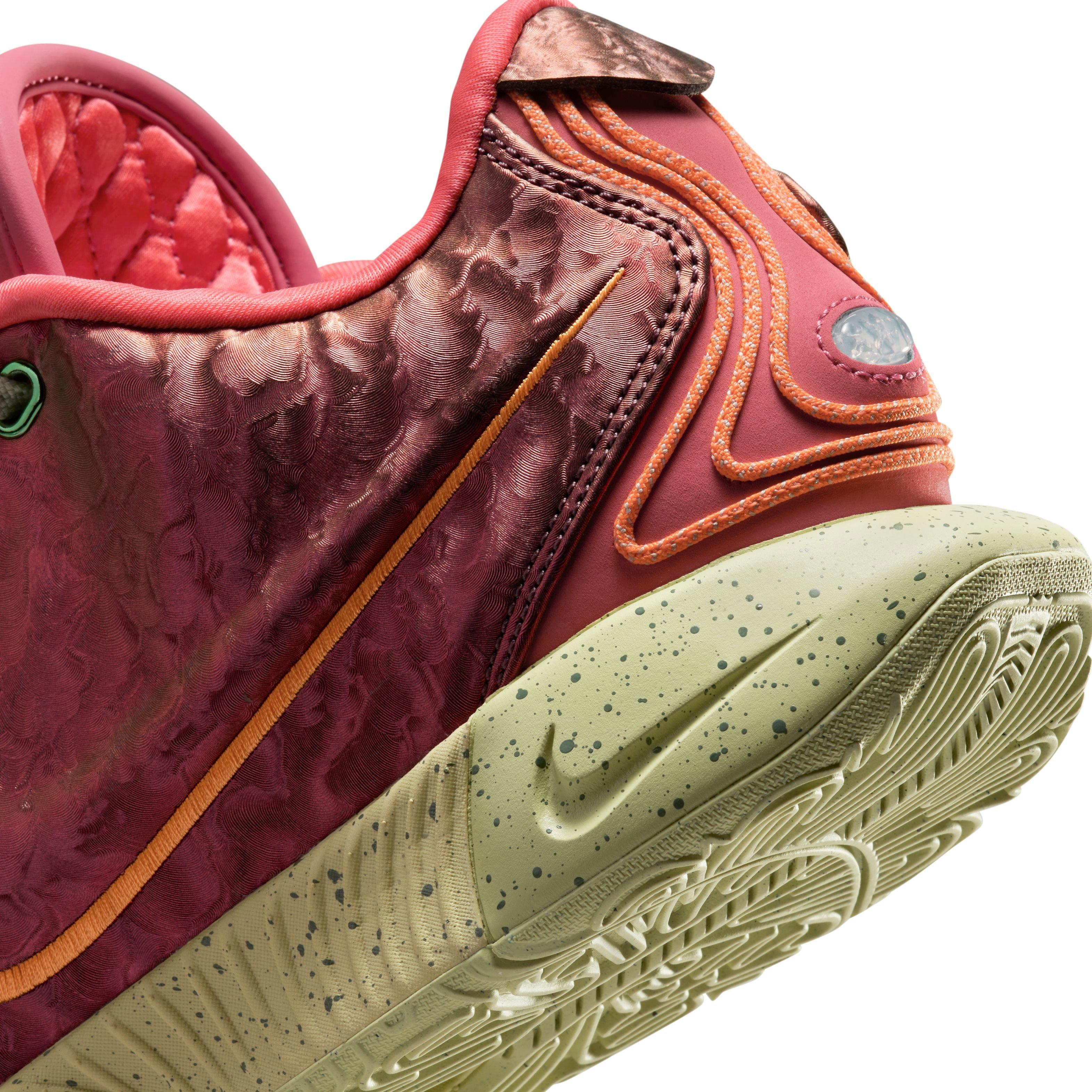 Nike LeBron XXI "Queen Conch" Men's Basketball Shoe - EMBER GLOW/ELEMENTAL GOLD Thumbnail View 5