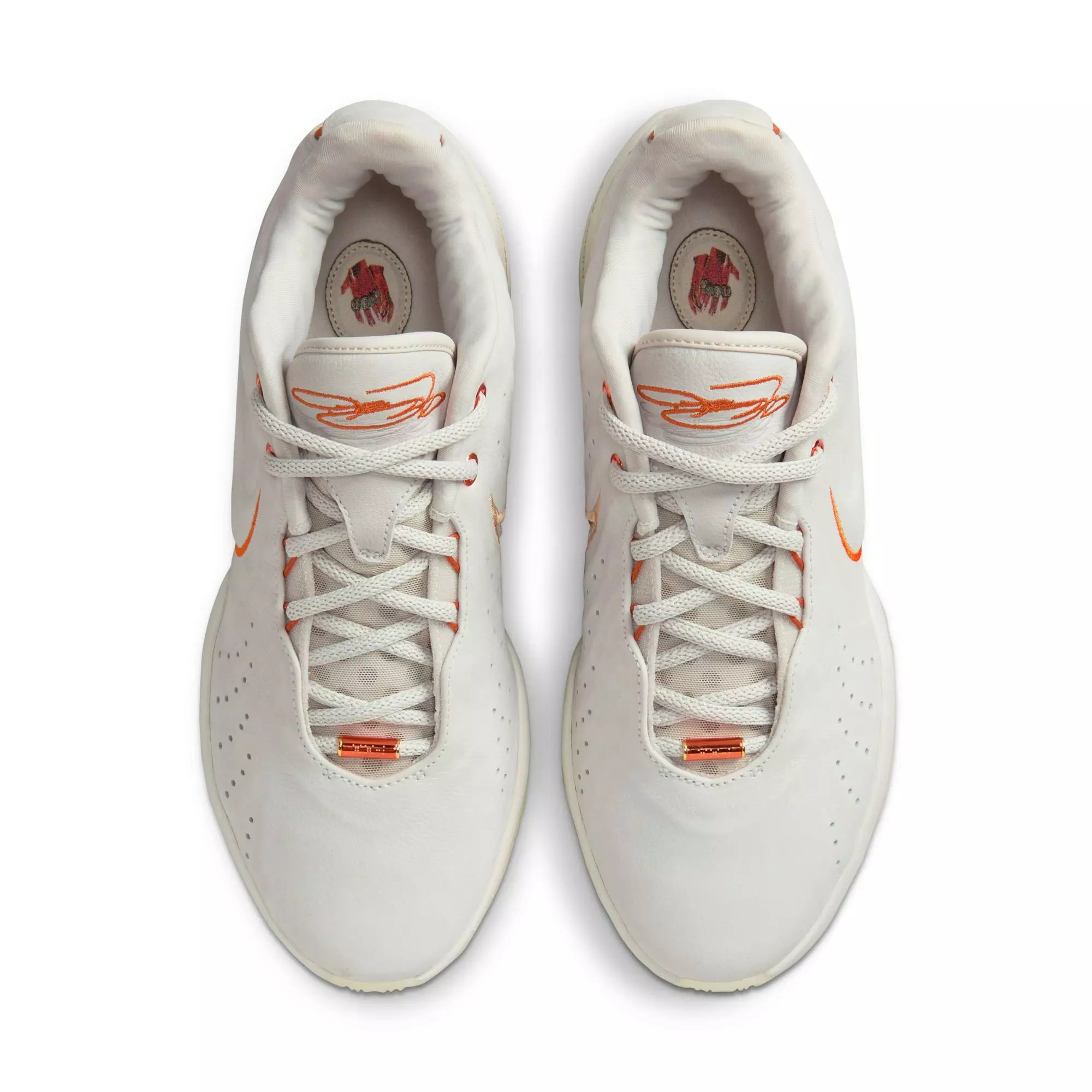 Nike LeBron XXI "Light Bone" Men's Basketball Shoe -  LIGHT BONE/CAMPFIRE ORANGE/COCONUT MILK
