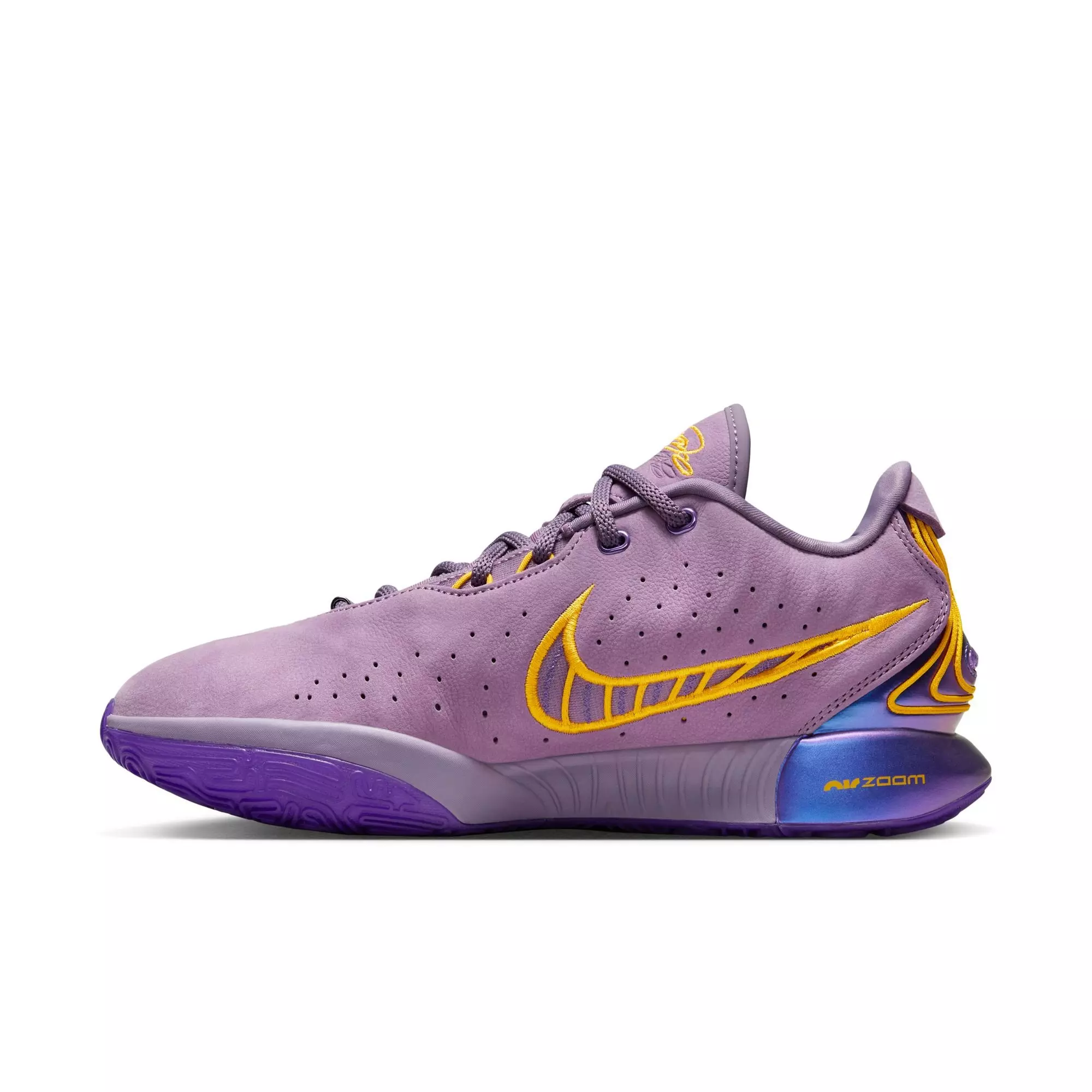 Nike LeBron XXI "Violet Dust" Men's Basketball Shoe - VIOLET DUST/UNIVERSITY GOLD