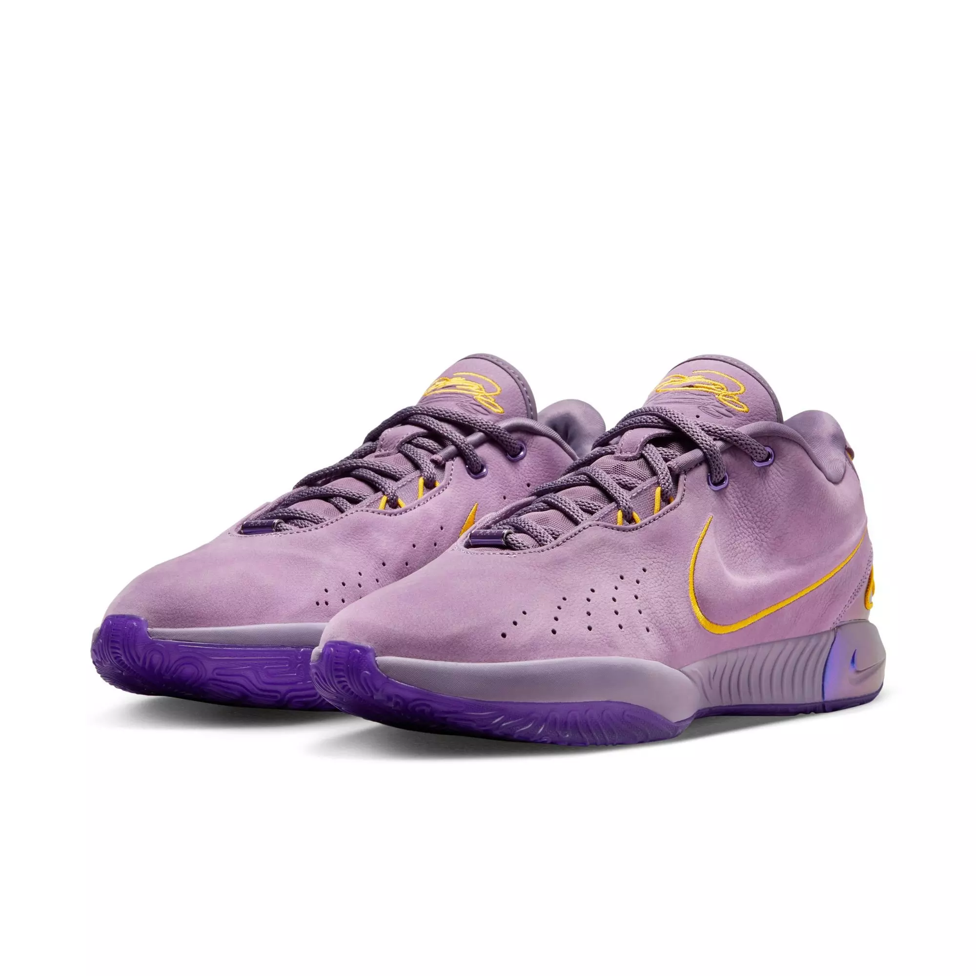 Nike LeBron XXI "Violet Dust" Men's Basketball Shoe - VIOLET DUST/UNIVERSITY GOLD
