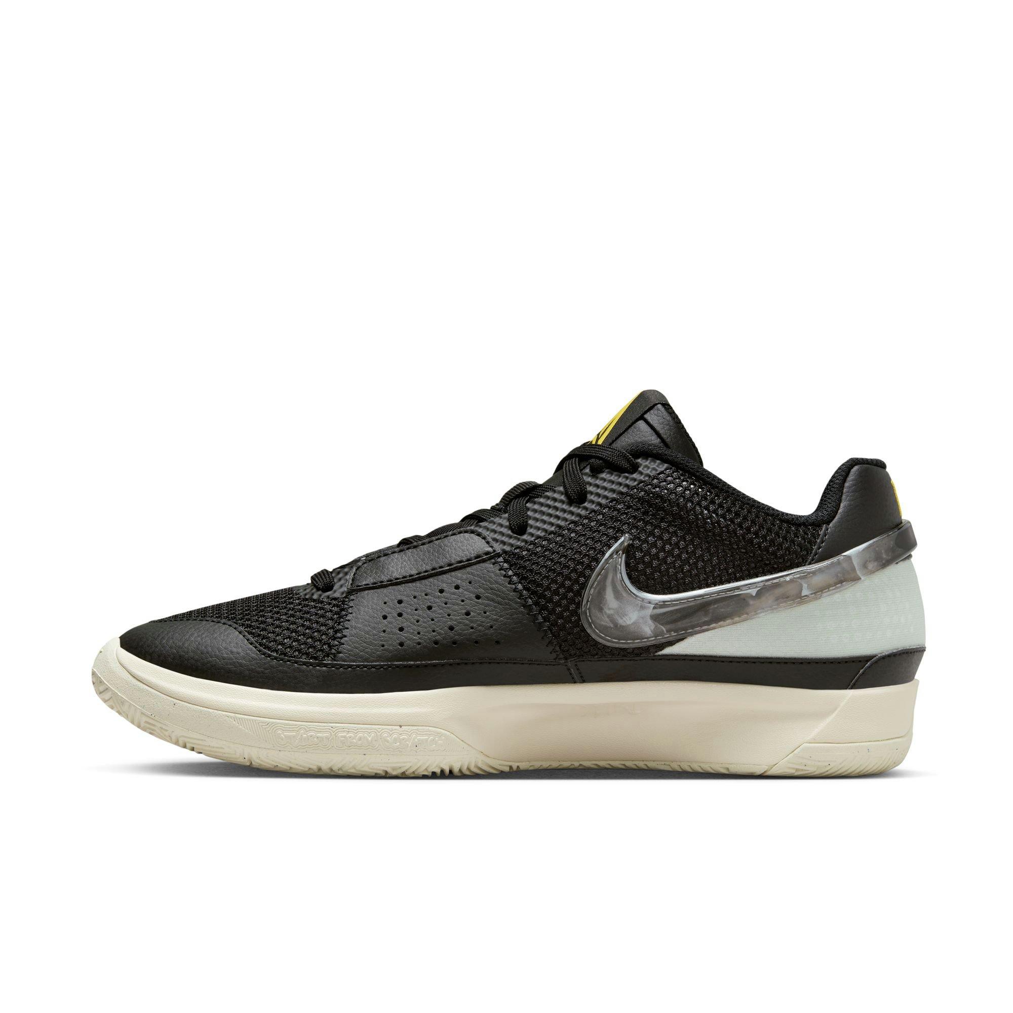 Nike Ja 1 "Fly" Men's Basketball Shoe - BLACK/LIGHT SILVER/COCONUT MILK Thumbnail View 10