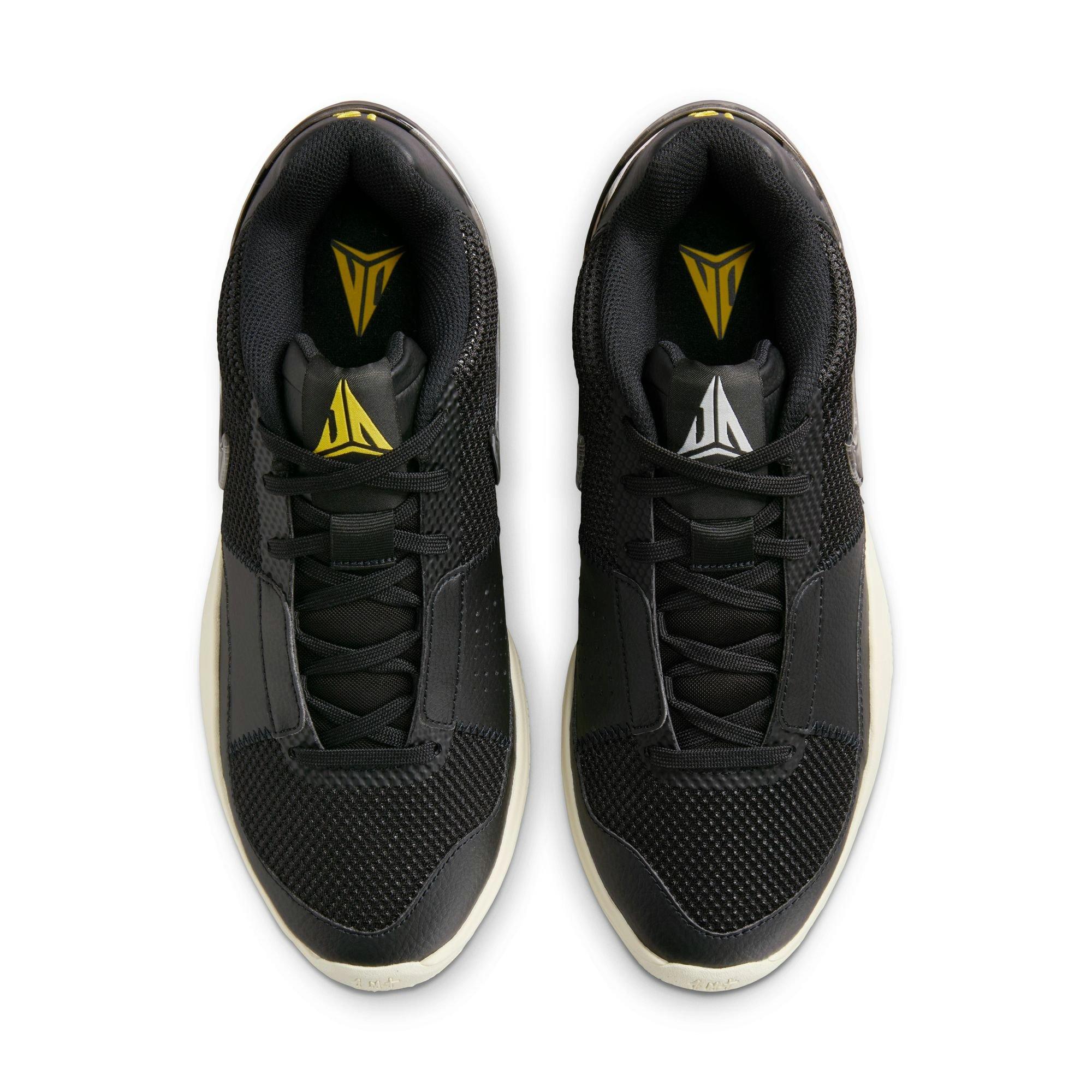 Nike Ja 1 "Fly" Men's Basketball Shoe - BLACK/LIGHT SILVER/COCONUT MILK Thumbnail View 12