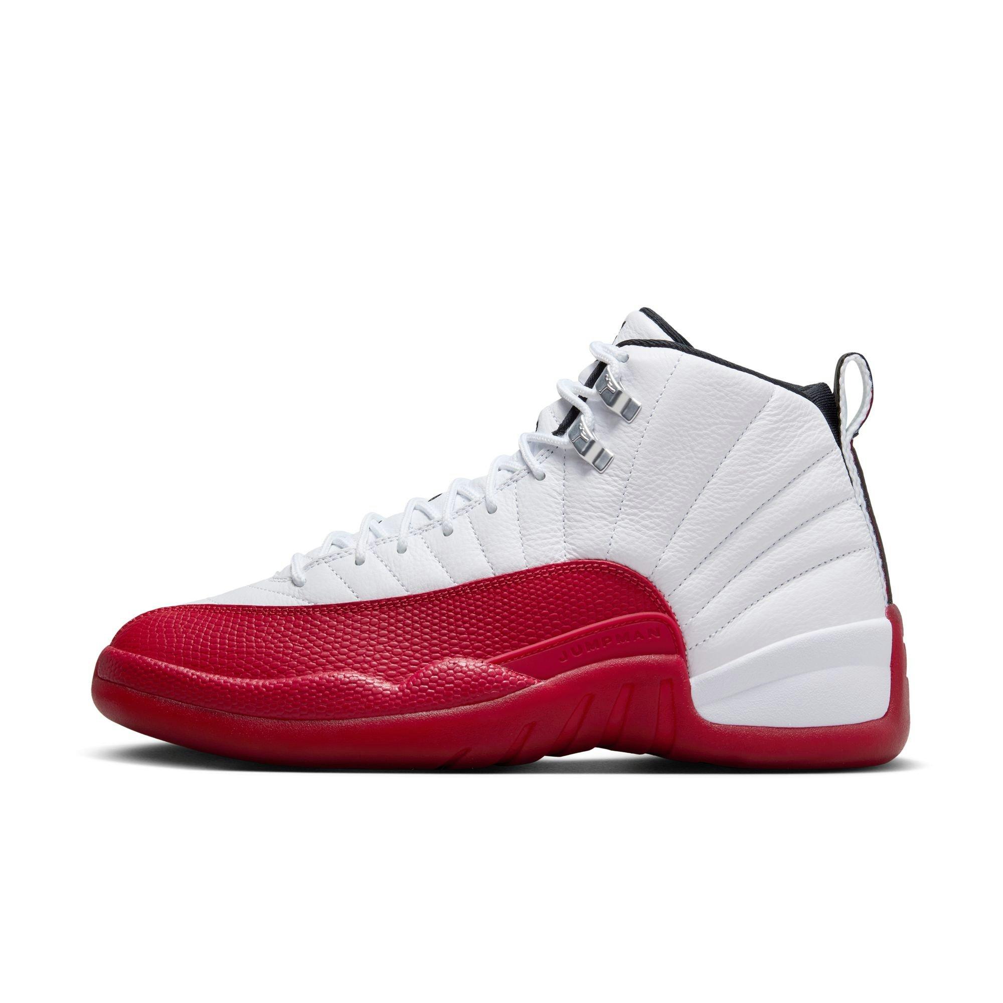 Jordan Air Jordan 12 Retro Cherry Grade School Lifestyle Shoes Cherry White  153265-116 – Shoe Palace