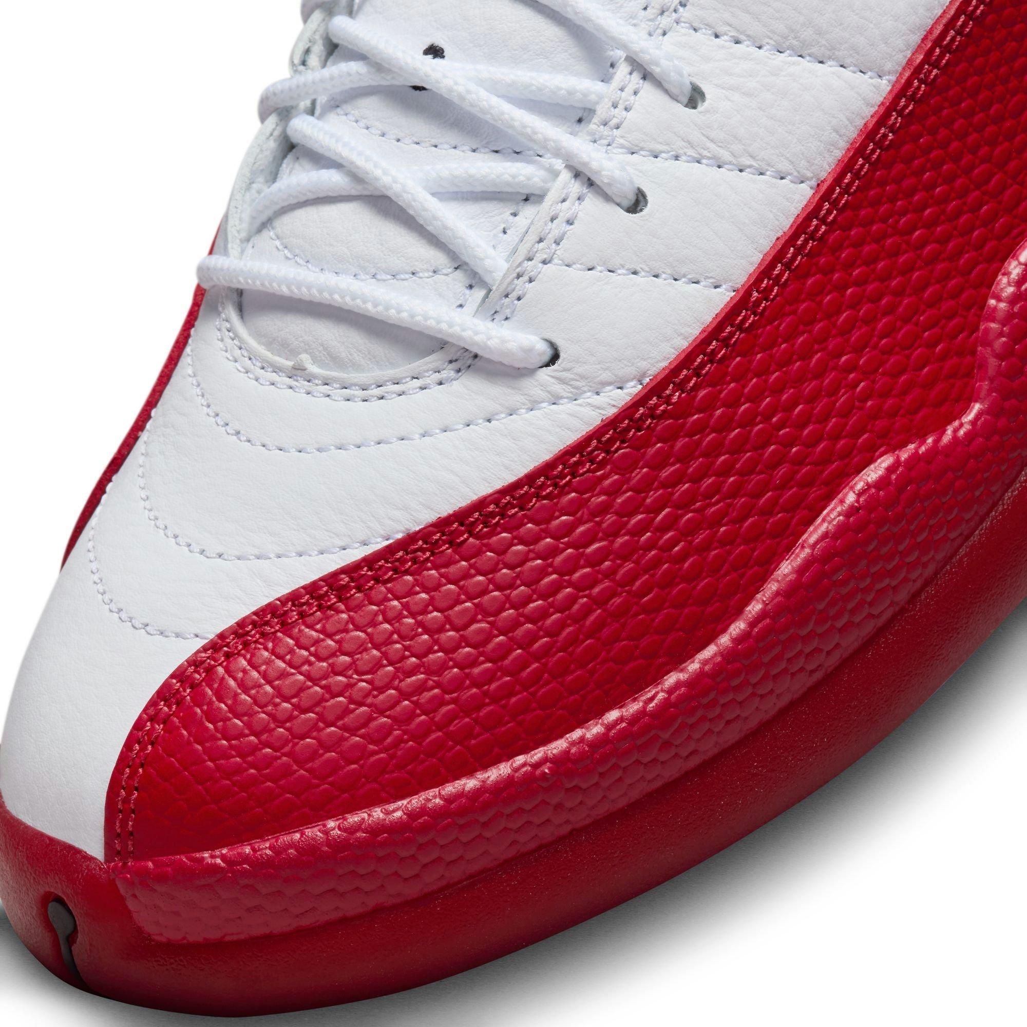 Jordan Air Jordan 12 Retro Cherry Grade School Lifestyle Shoes Cherry White  153265-116 – Shoe Palace