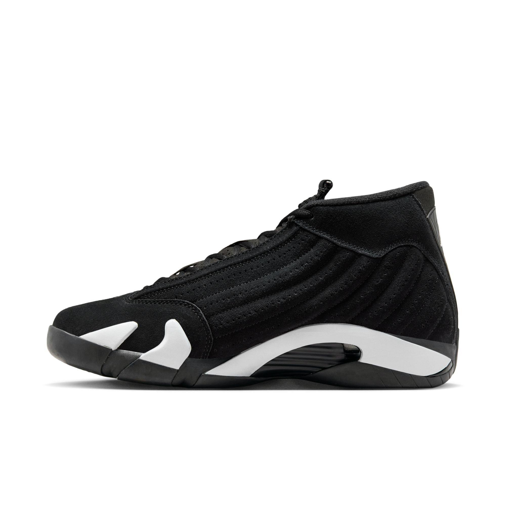 Jordan 14 Retro Black/White Men's Shoe - Hibbett | City Gear