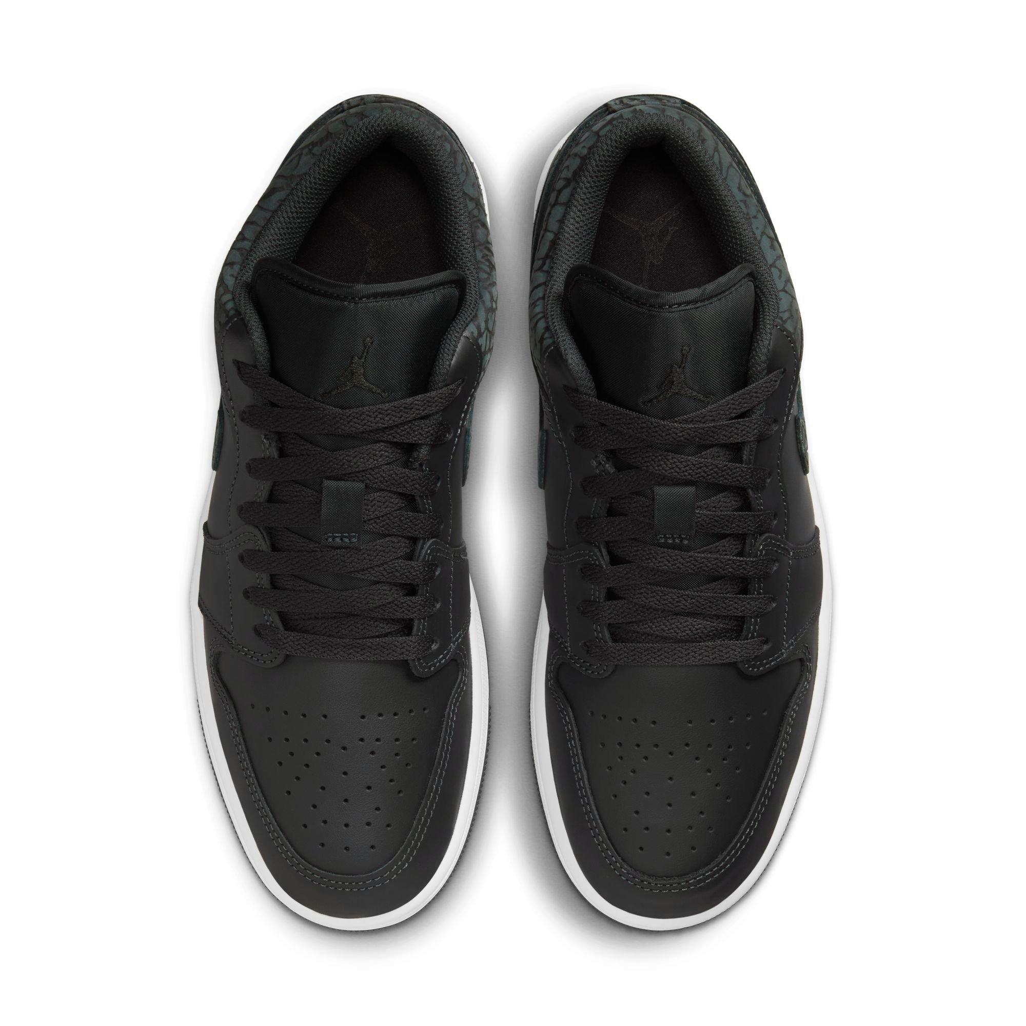 Jordan 1 cheap low se black