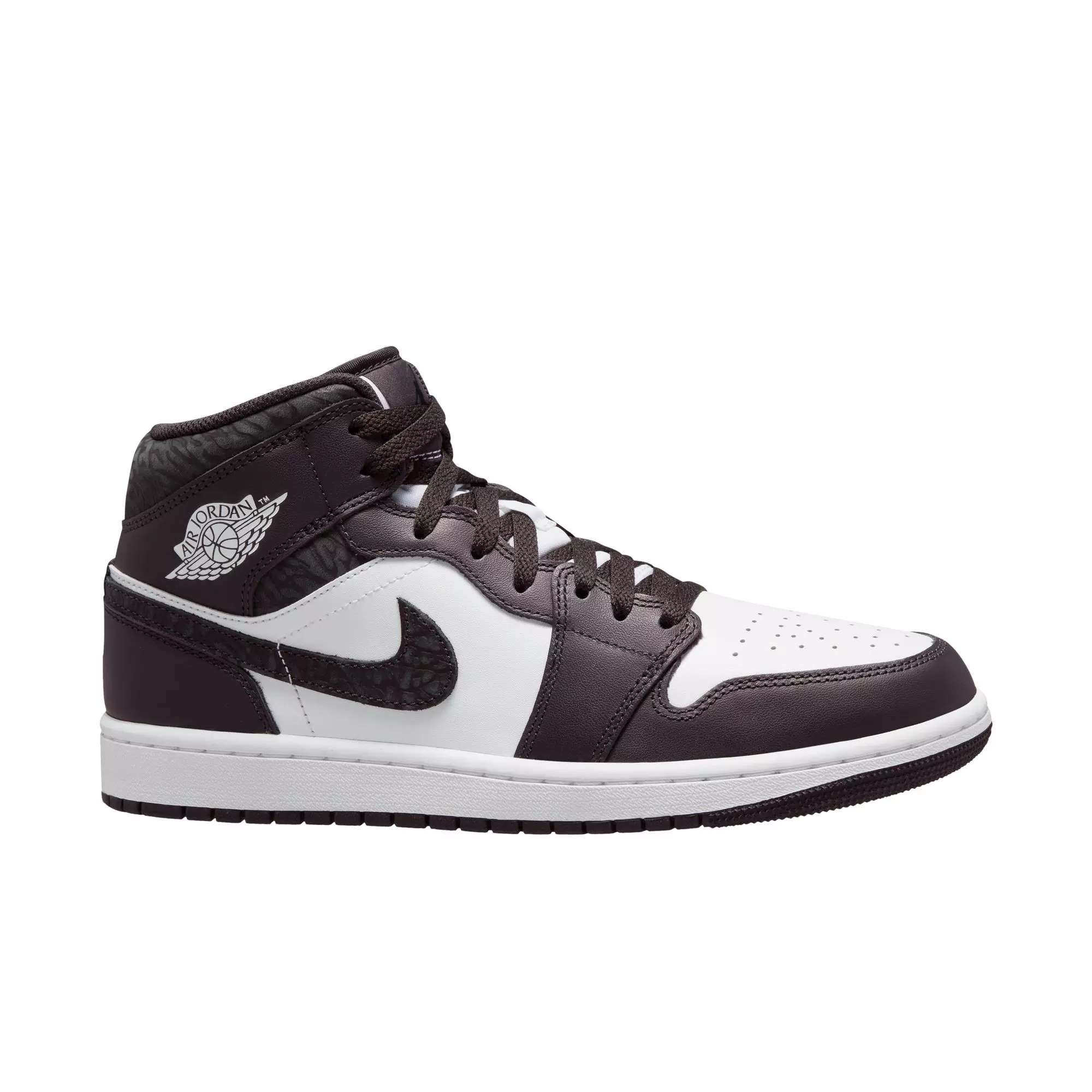 Jordan 1 Mid SE "Off-Noir/Black/White" Men's Shoe - WHITE/BLACK