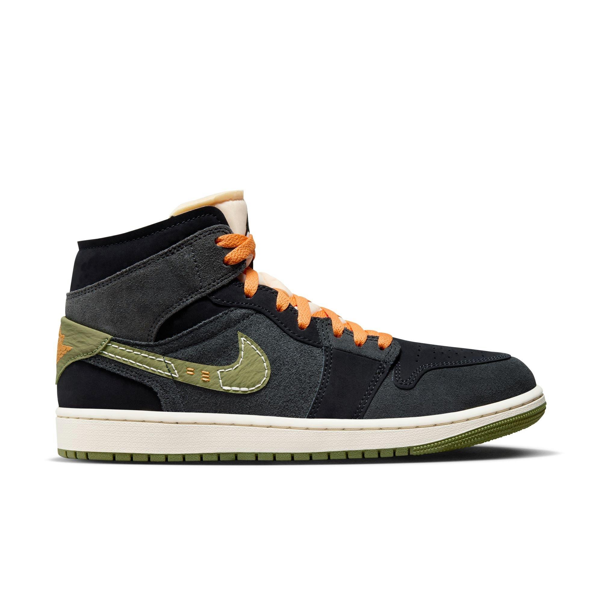 Jordan 1 Mid SE Craft "Sky J Olive" Men's Shoe - ANTHRACITE/SKY J OLIVE/BLACK