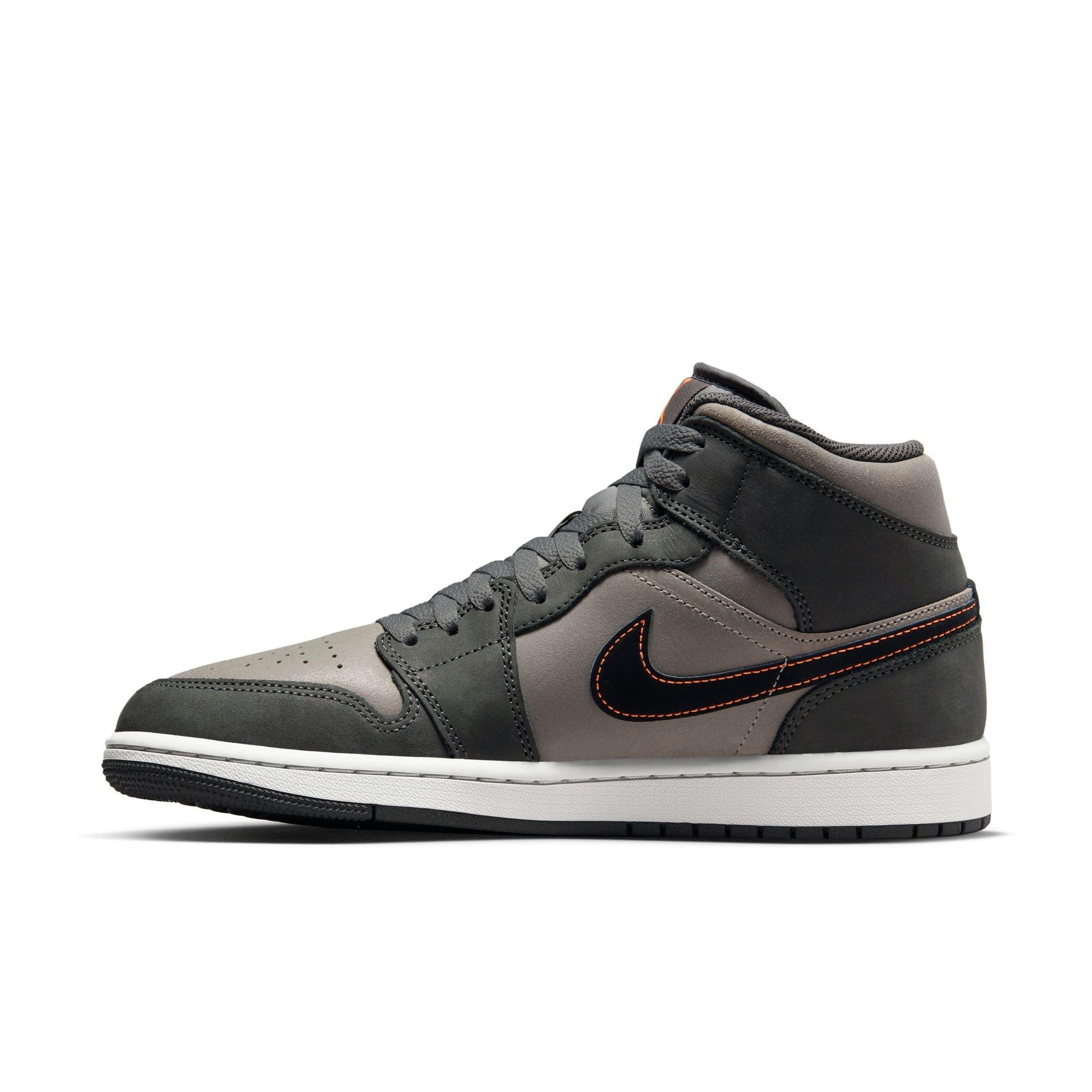 air jordan 1 mid dark grey