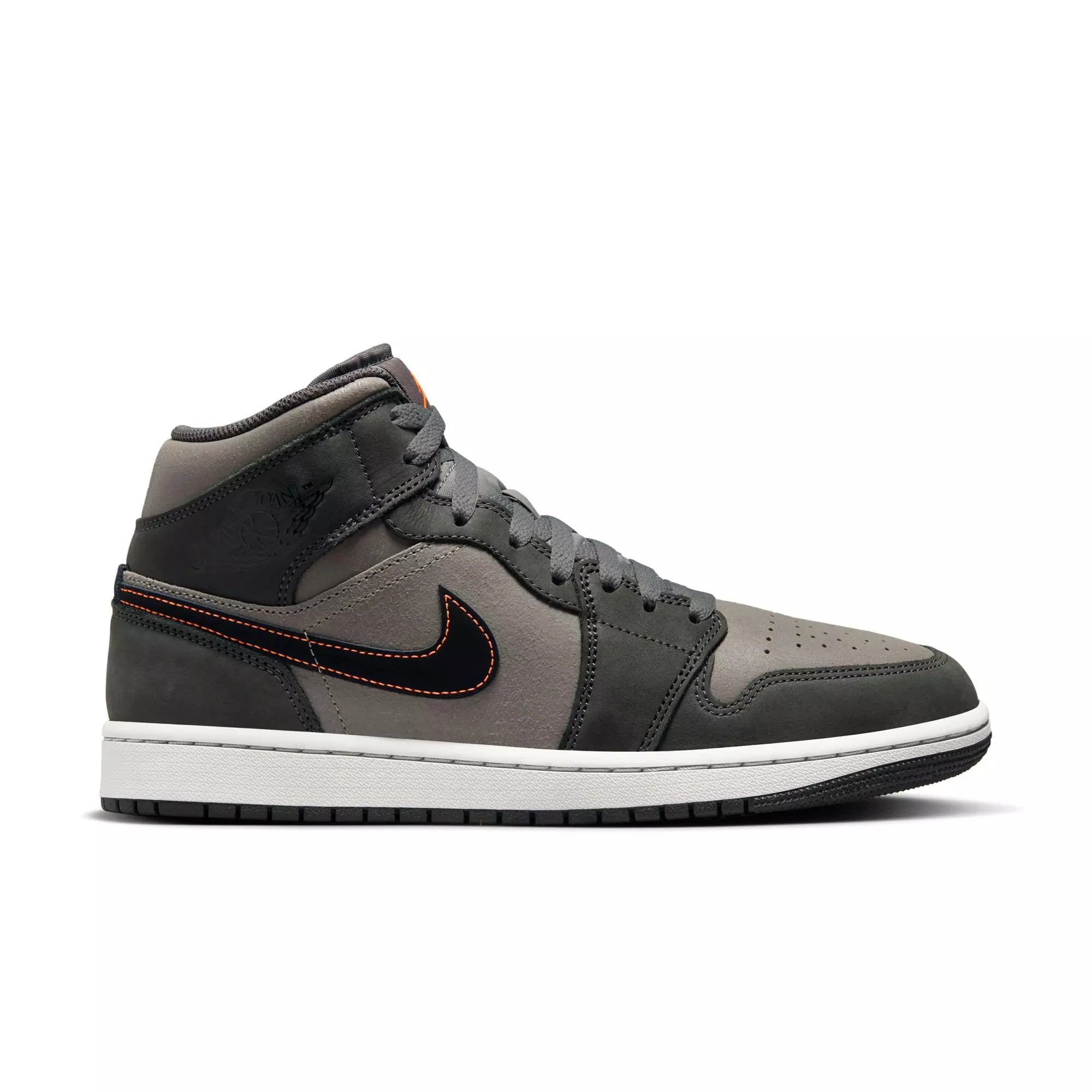 Jordan 1 Mid SE "Night Stadium/Black/Flat Pewter" Men's Shoe - PEWTER
