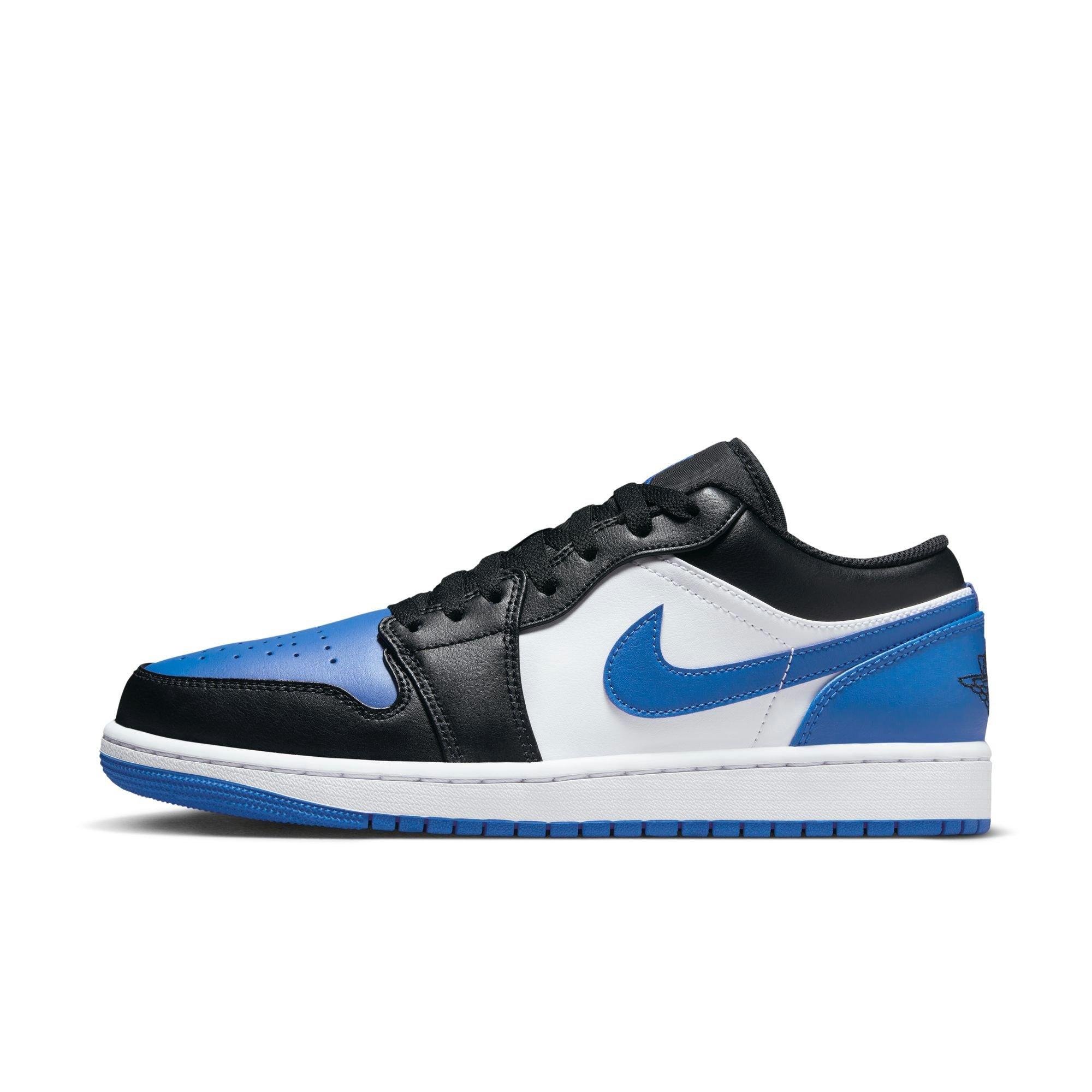 Jordan - AIR JORDAN 1 LOW (GS) 'WHITE/ROYAL BLUE-BLACK-WHITE