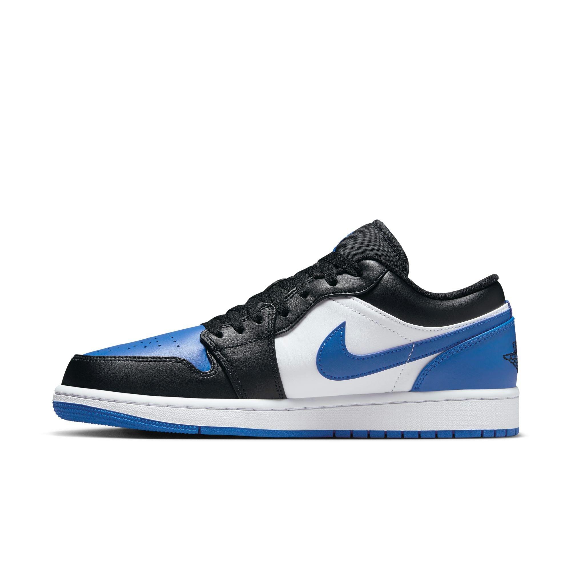 Blue black and shop white jordan 1