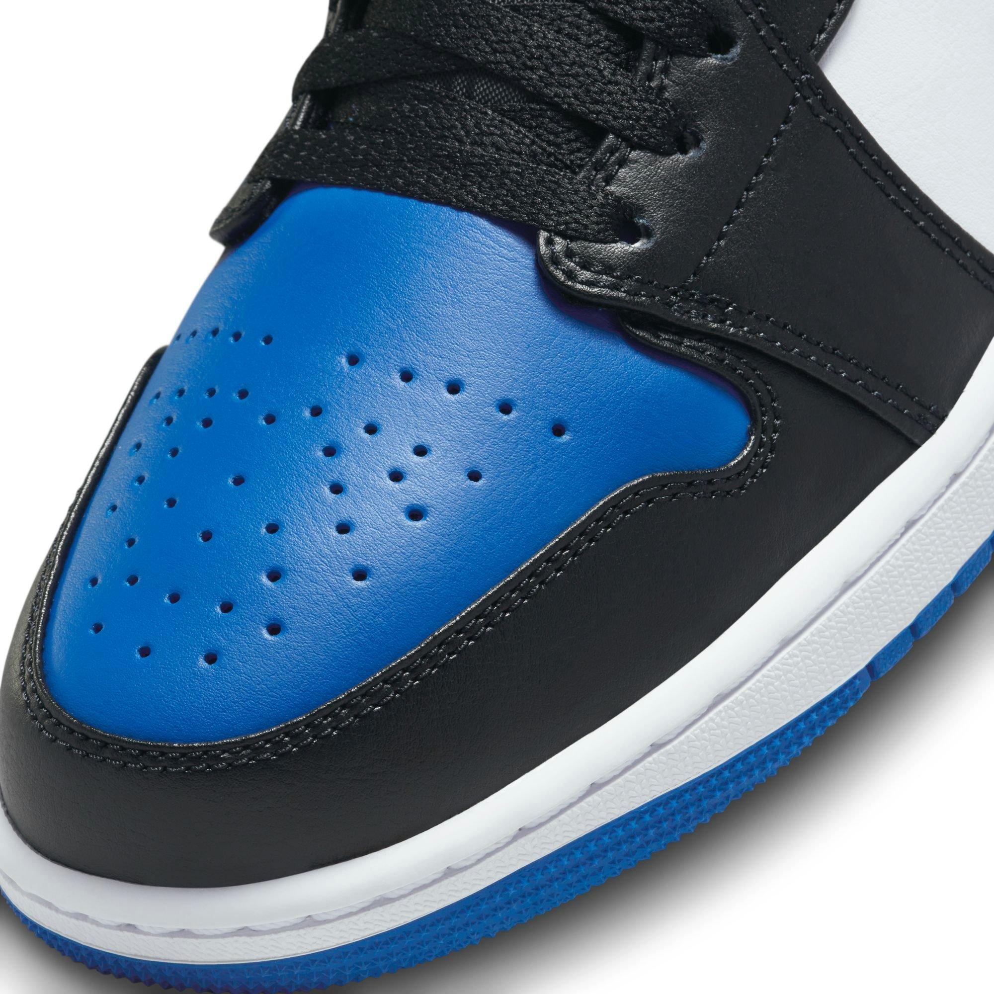 White and hotsell blue jordan 1s