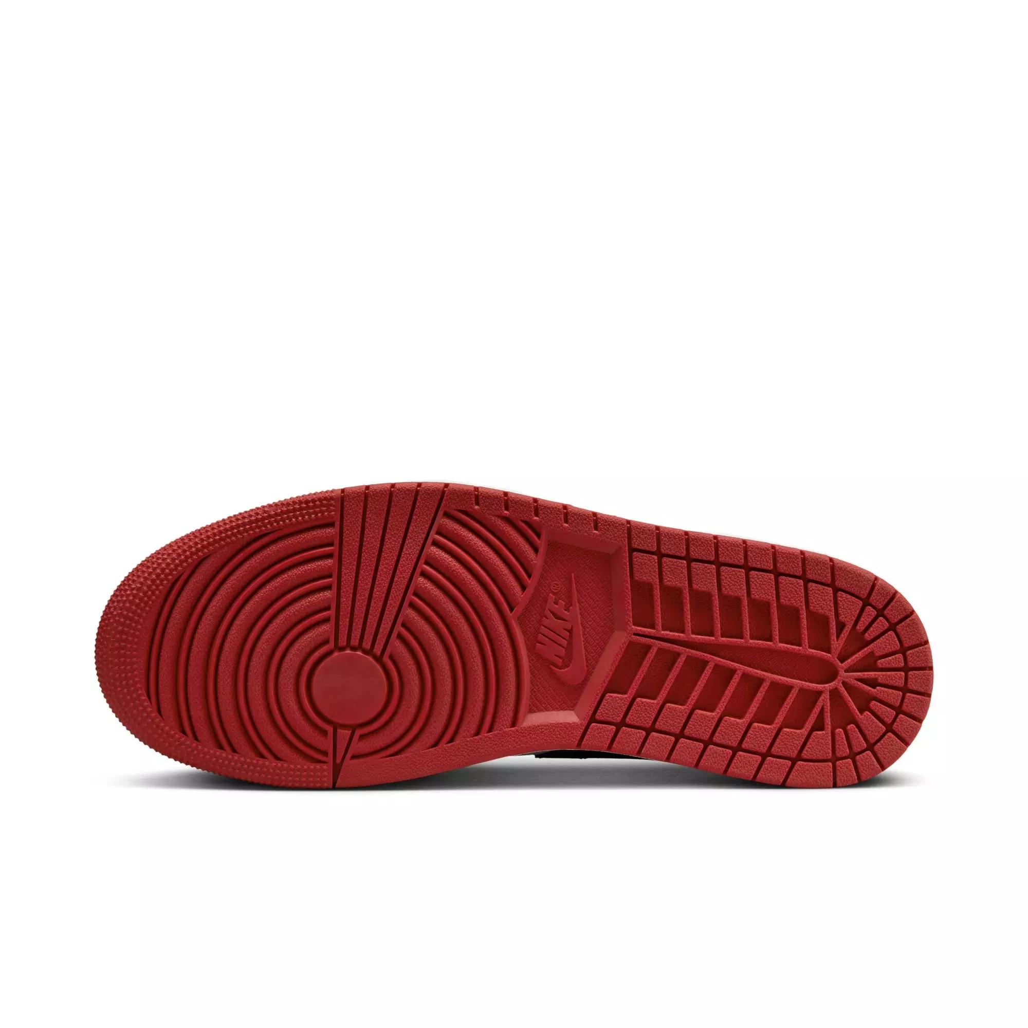 Jordan 1 Low "White/Black/Varsity Red" Men's Shoe - WHITE/RED