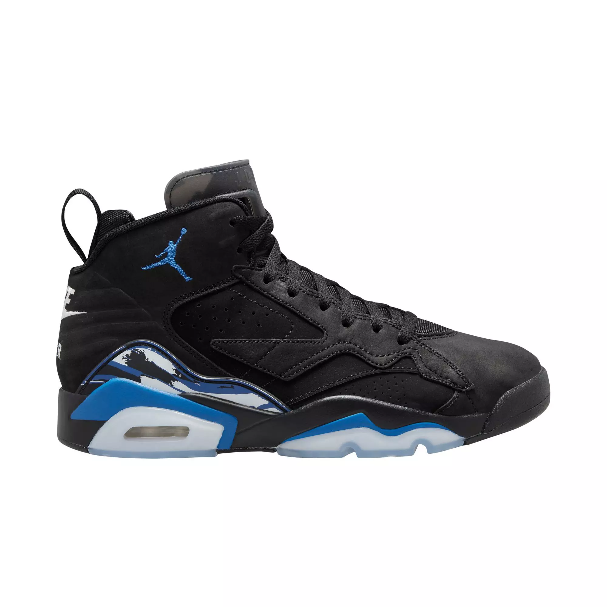 Jordan Jumpman MVP "Black/Game Royal/White" Men's Shoe - BLACK/BLUE
