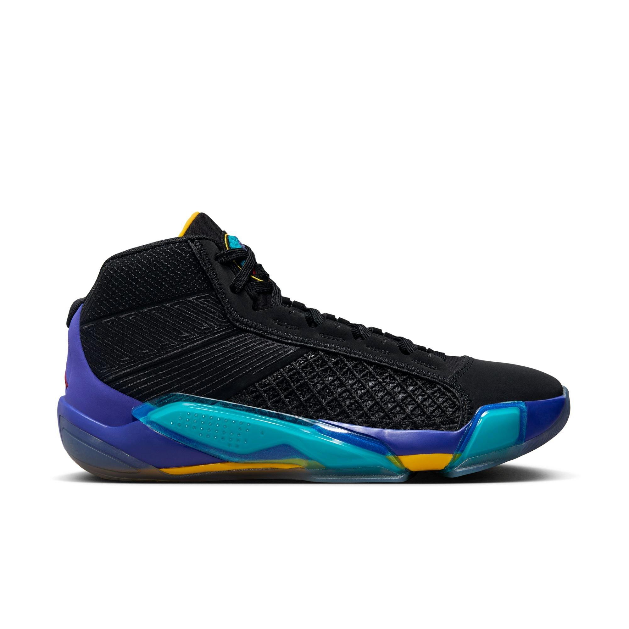 Blue jordan sale basketball shoes