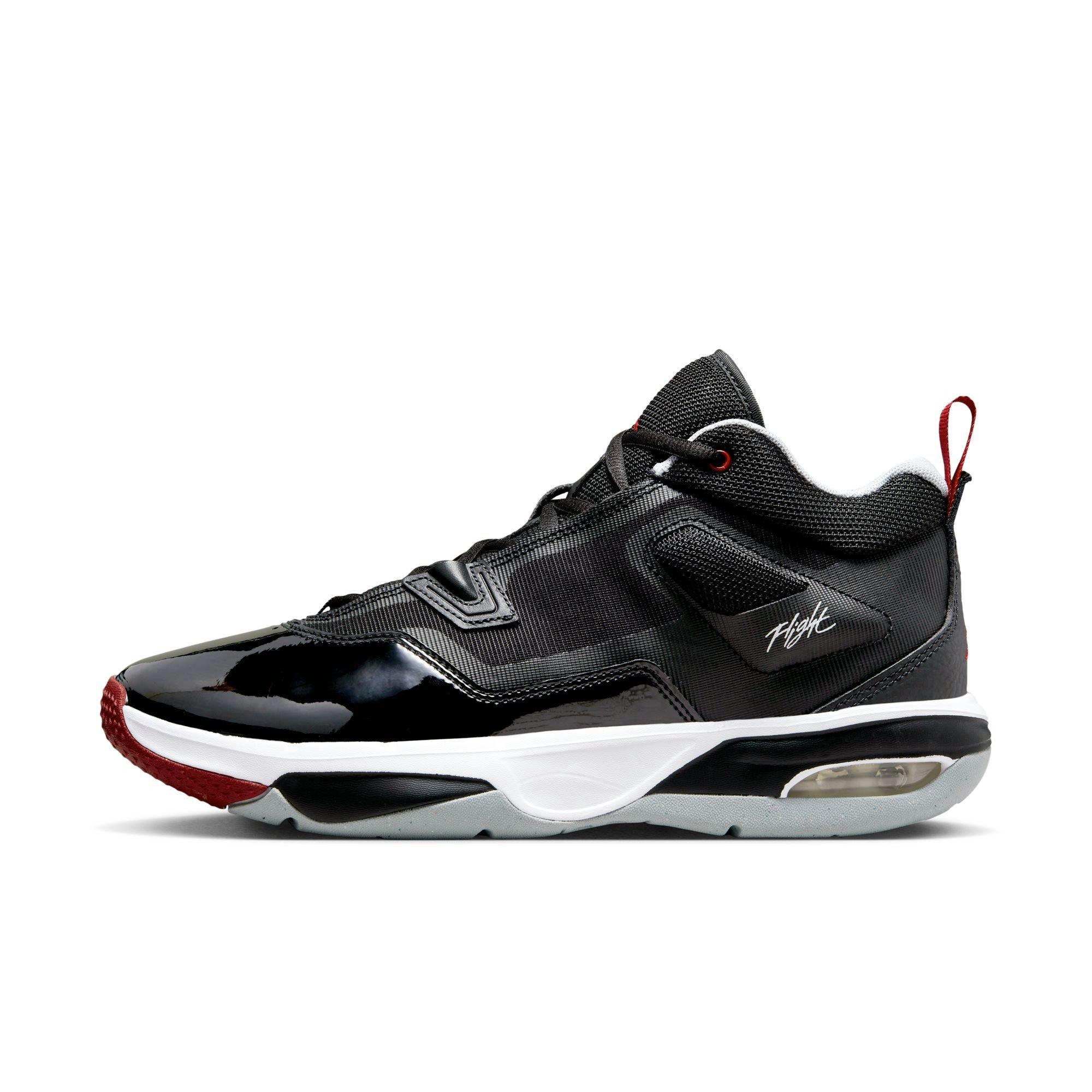 Jordan Stay Loyal 3 "Black/Varsity Red/White/Wolf Grey" Men's Shoe - BLACK/RED Thumbnail View 3