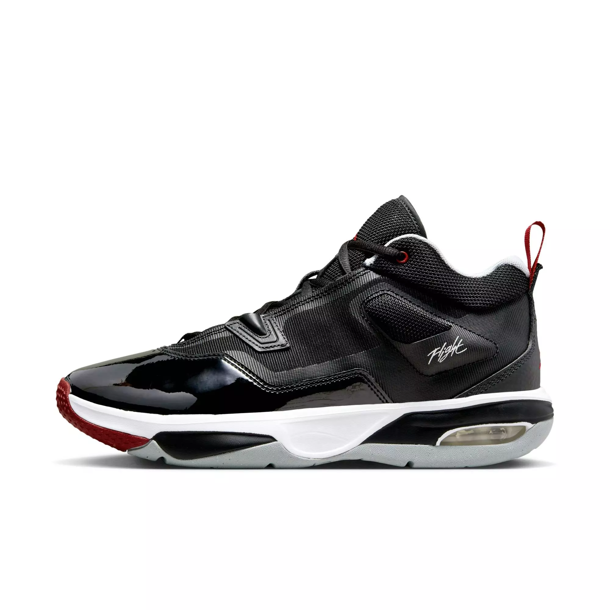 Jordan Stay Loyal 3 "Black/Varsity Red/White/Wolf Grey" Men's Shoe - BLACK/RED