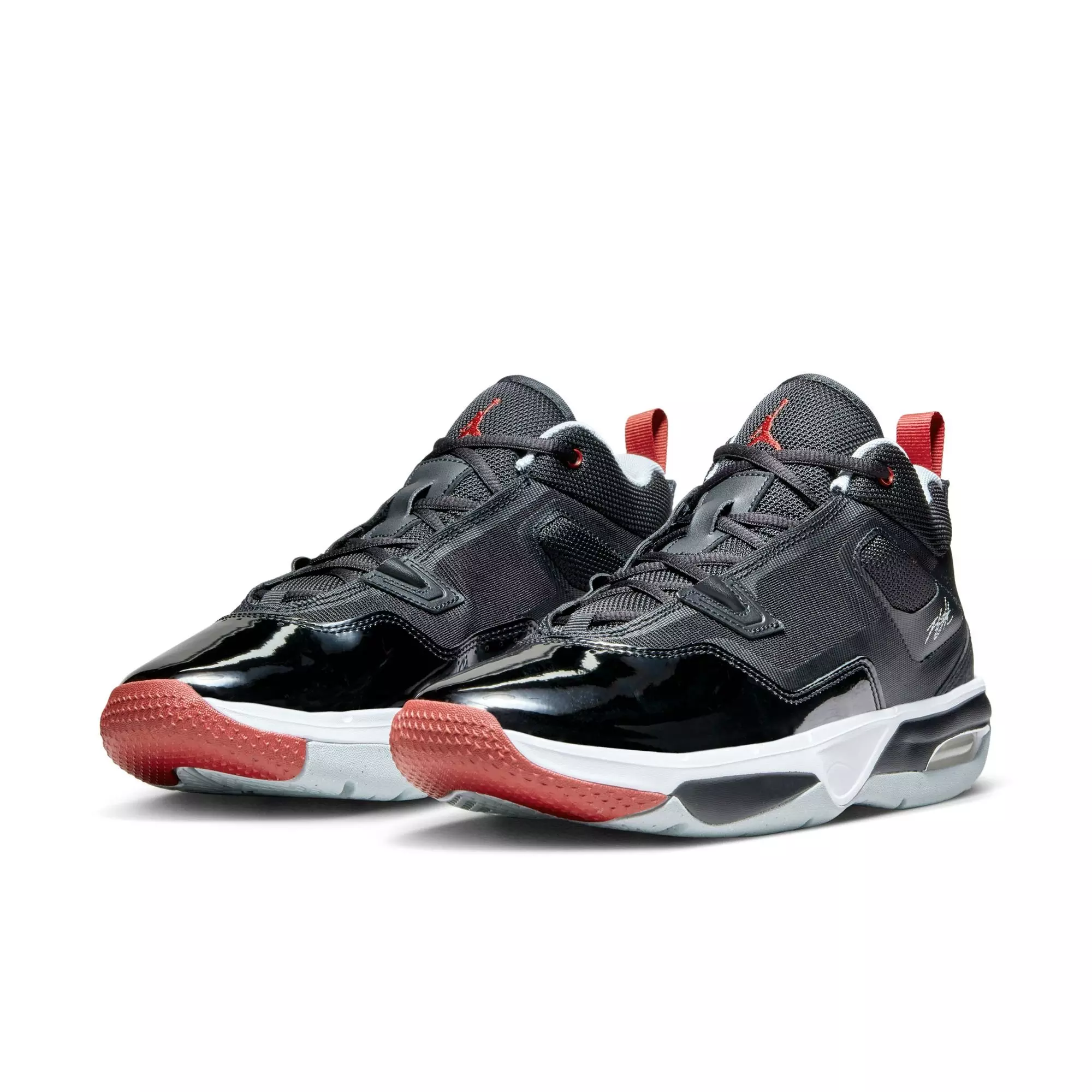 Jordan Stay Loyal 3 "Black/Varsity Red/White/Wolf Grey" Men's Shoe - BLACK/RED