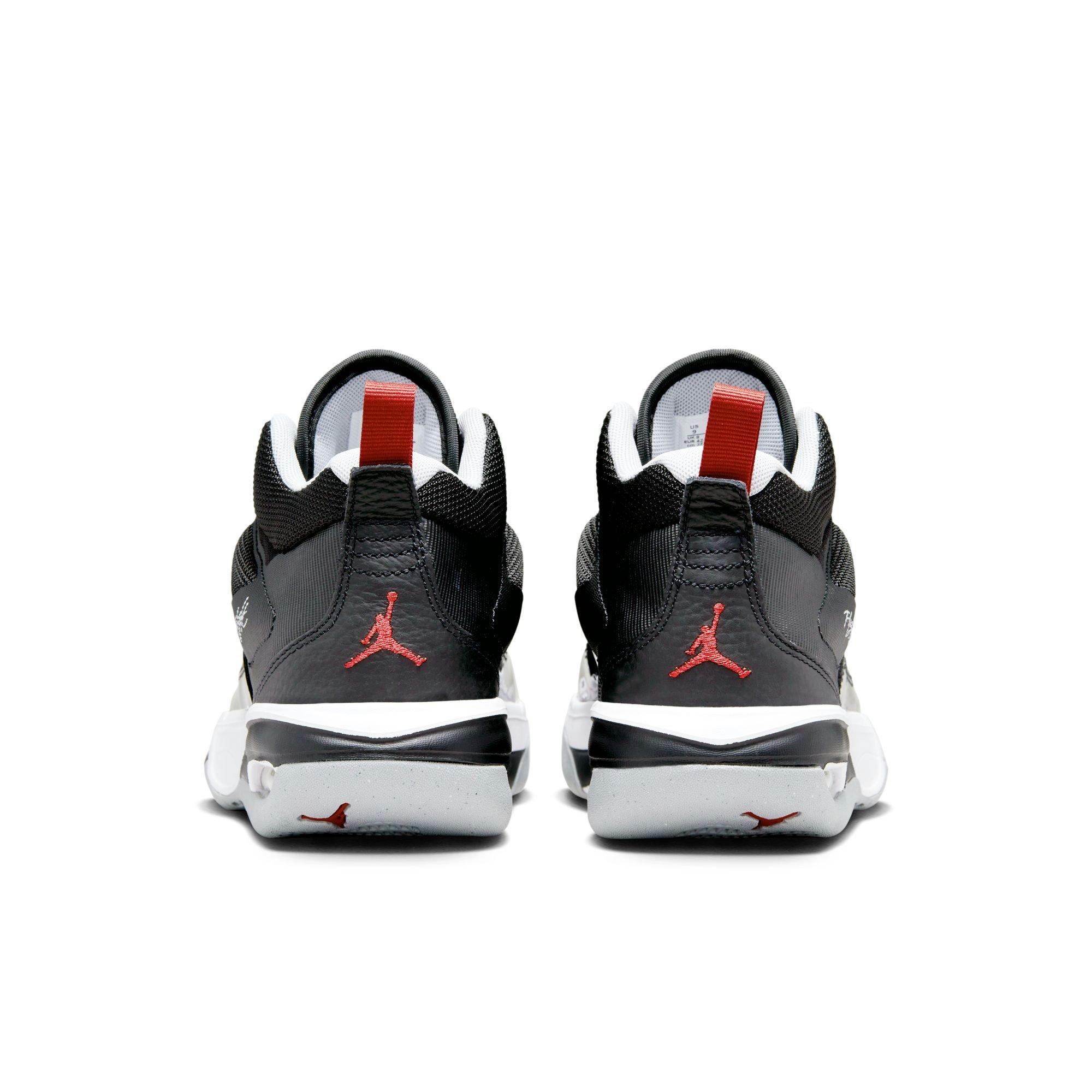 Jordan Stay Loyal 3 "Black/Varsity Red/White/Wolf Grey" Men's Shoe - BLACK/RED Thumbnail View 6