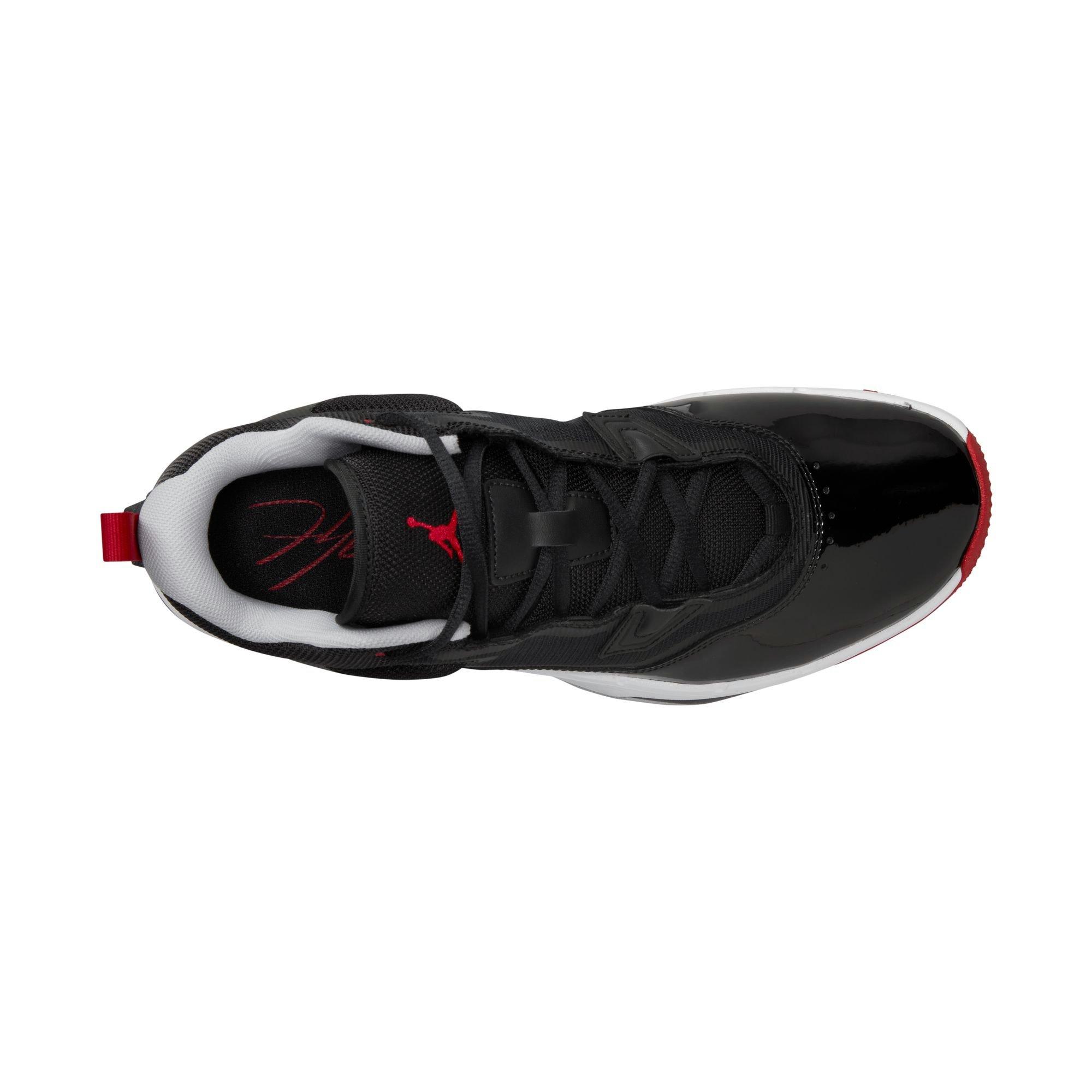 Jordan Stay Loyal 3 "Black/Varsity Red/White/Wolf Grey" Men's Shoe - BLACK/RED Thumbnail View 8