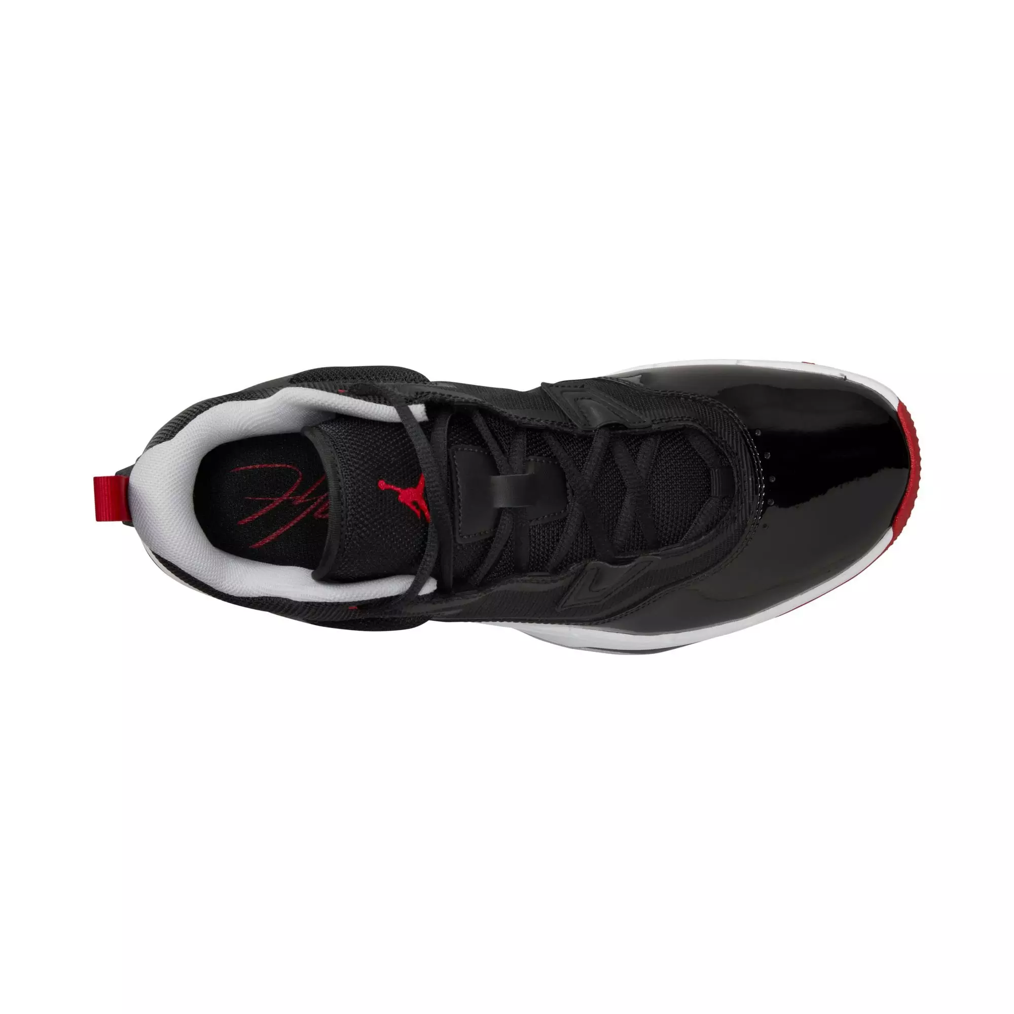 Jordan Stay Loyal 3 "Black/Varsity Red/White/Wolf Grey" Men's Shoe - BLACK/RED