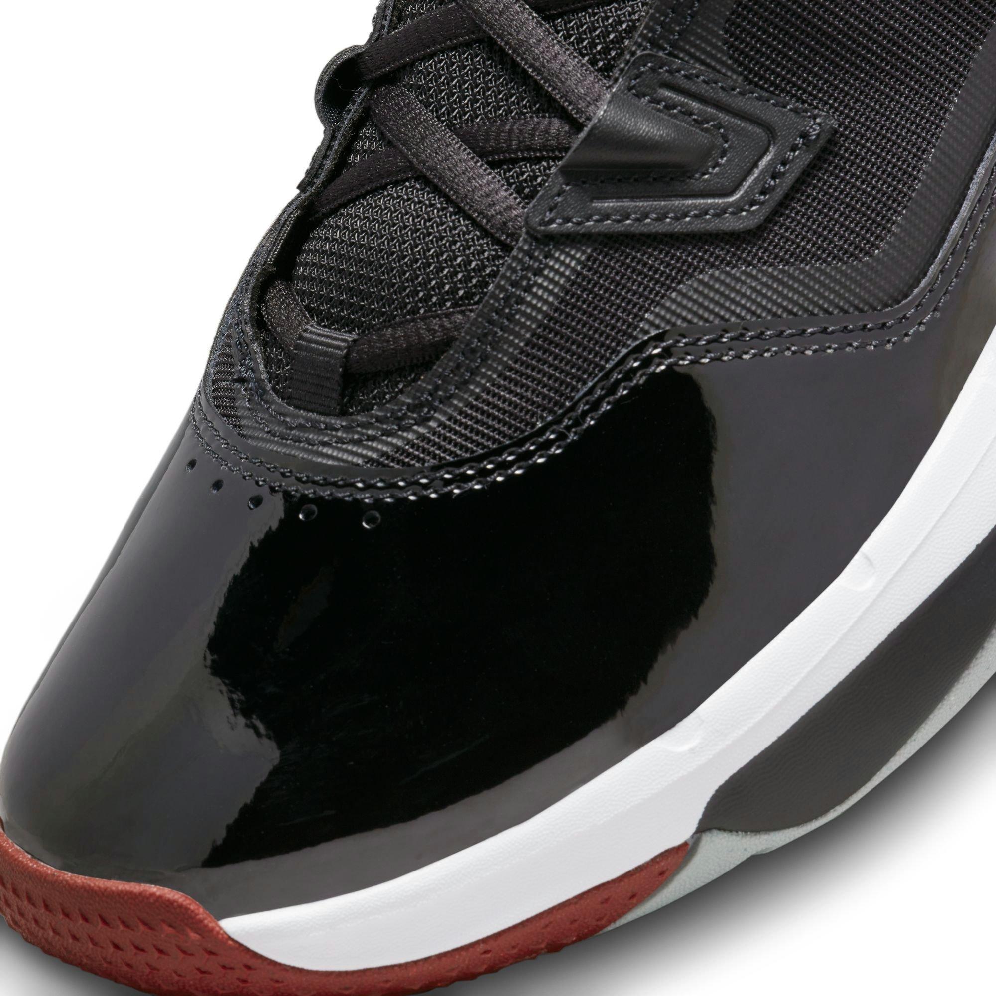 Jordan Stay Loyal 3 "Black/Varsity Red/White/Wolf Grey" Men's Shoe - BLACK/RED Thumbnail View 10
