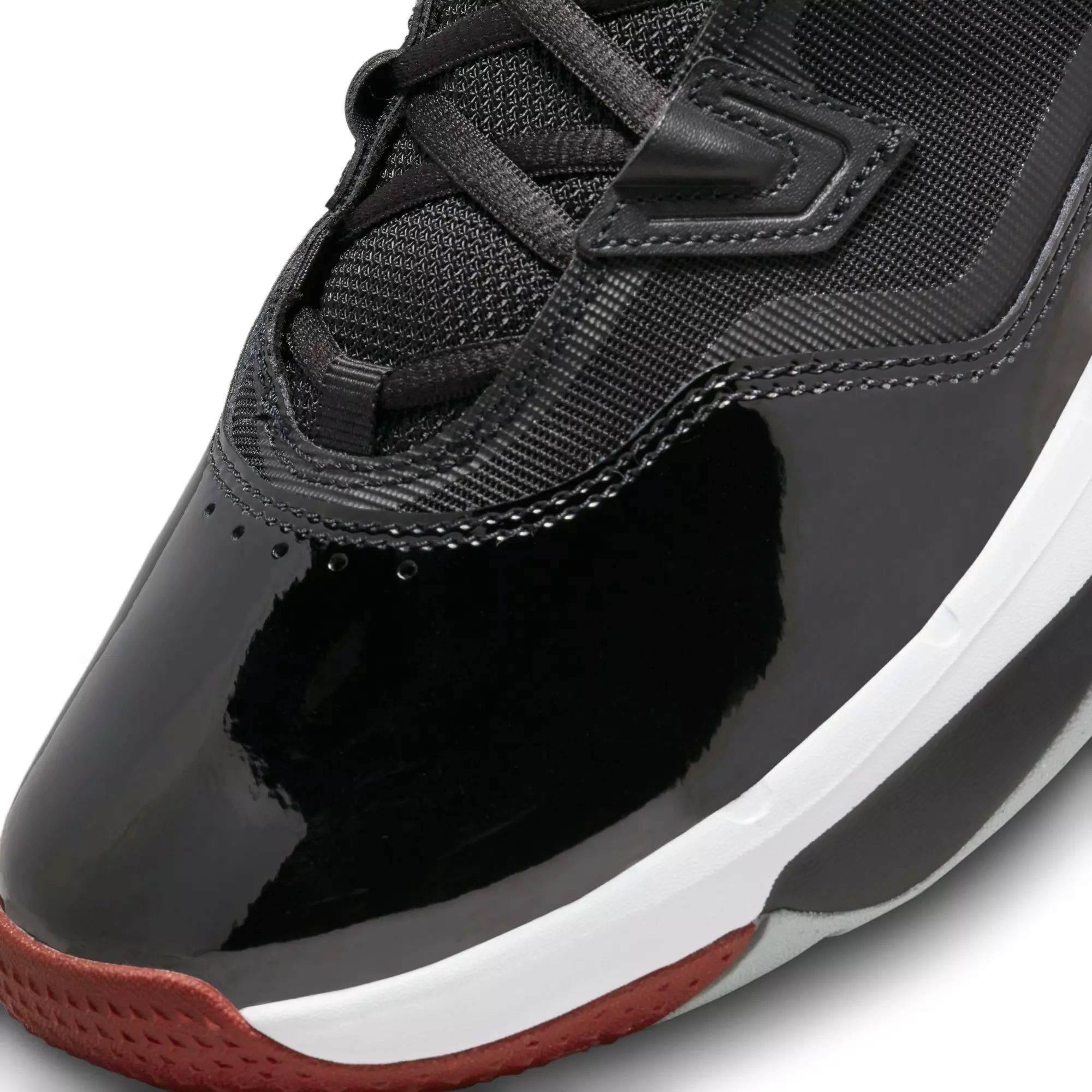 Jordan Stay Loyal 3 "Black/Varsity Red/White/Wolf Grey" Men's Shoe - BLACK/RED